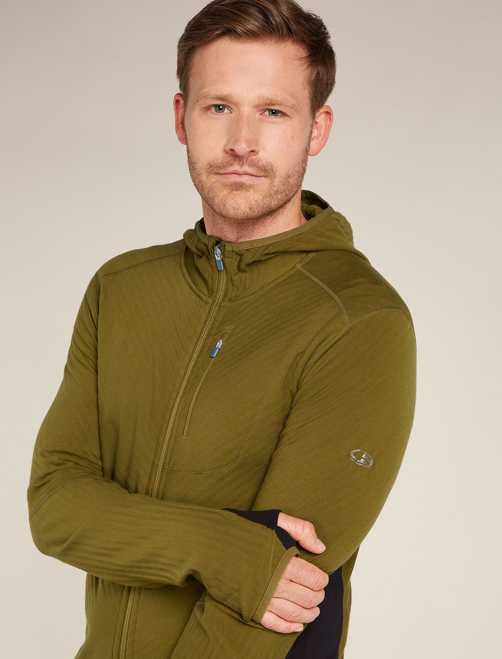 Men s Descender Long Sleeve Zip Hoodie