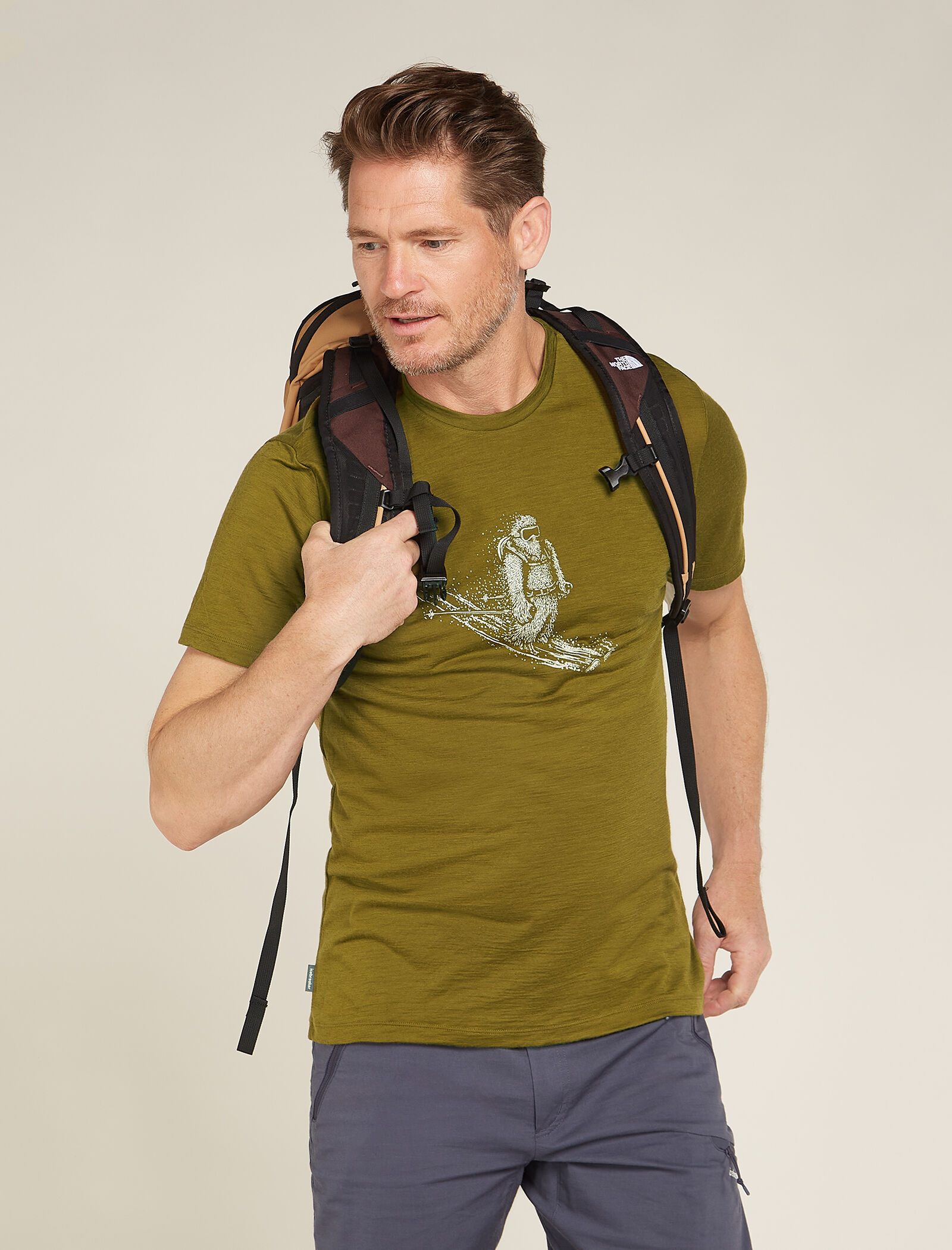 Men's Merino 150 Tech Lite Short Sleeve T-Shirt Skiing Yeti