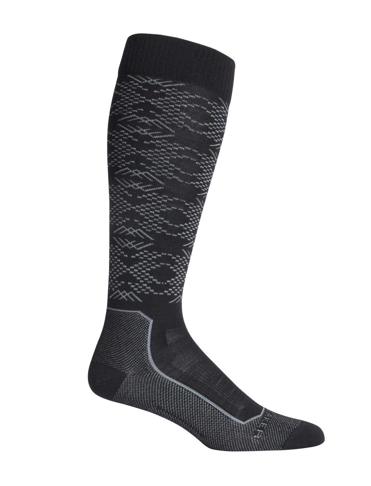 Merino Ski Ultralight Over The Calf Socks Crystalline Icebreaker
