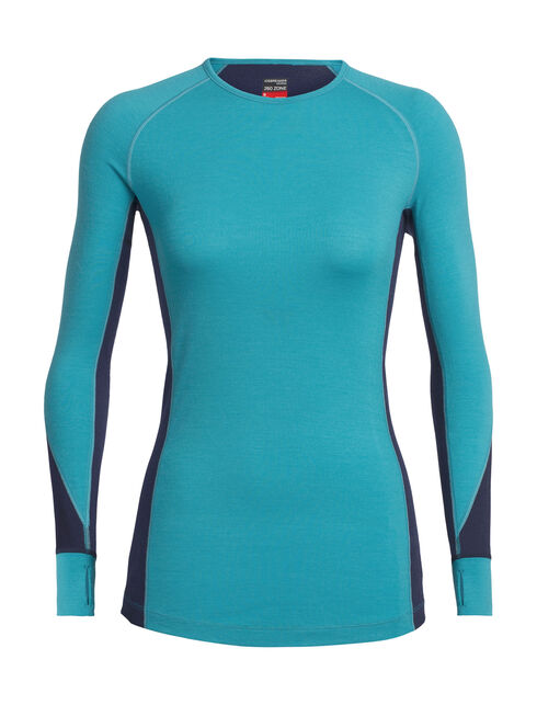 Women S Bodyfitzone Merino 260 Long Sleeve Crewe Icebreaker Visit the icebreaker merino store. bodyfitzone merino 260 zone long sleeve crewe thermal top