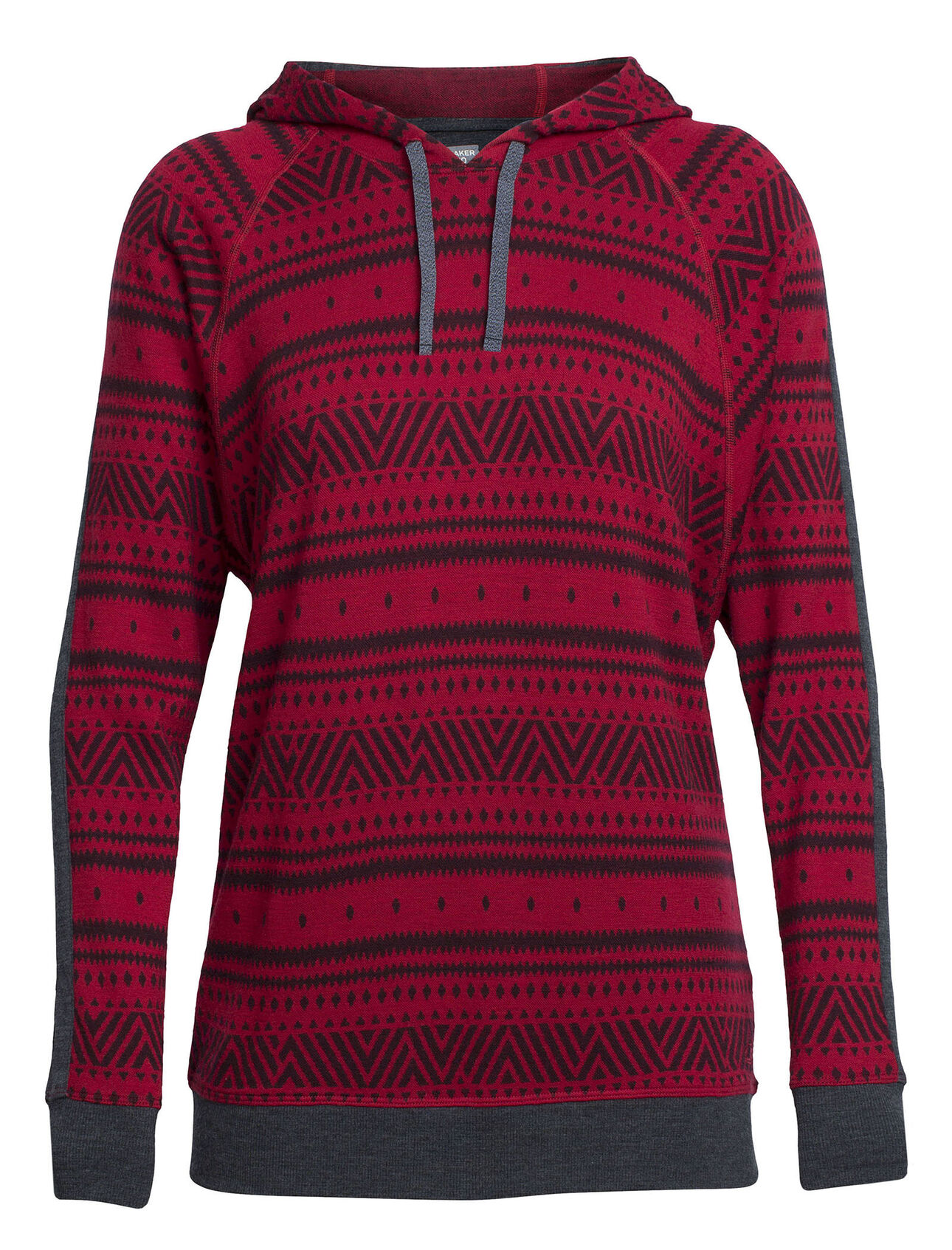 Meadow Long Sleeve Hood Icon Fairisle