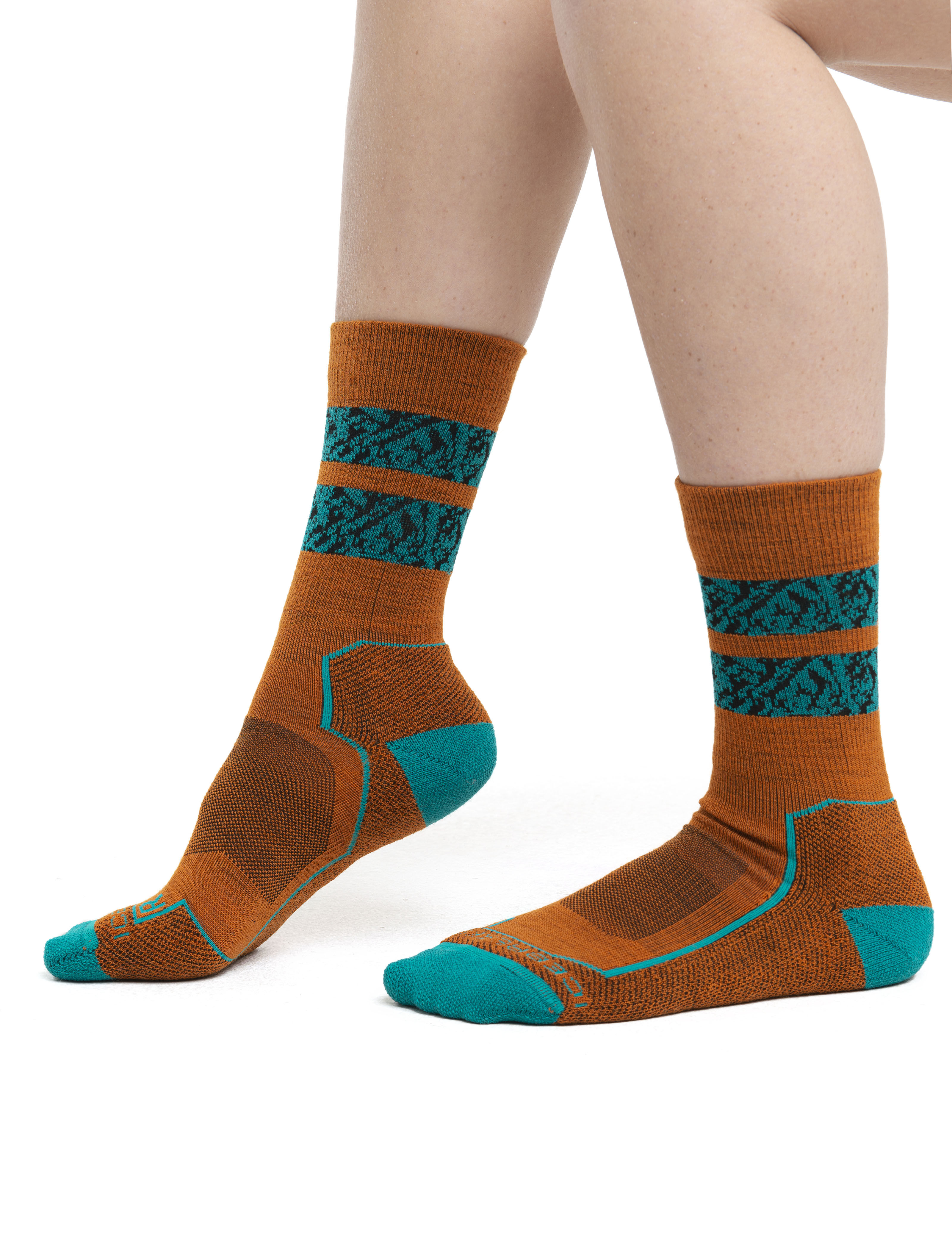Merino Hike Light Crew Socks Natural Summit Icebreaker EU