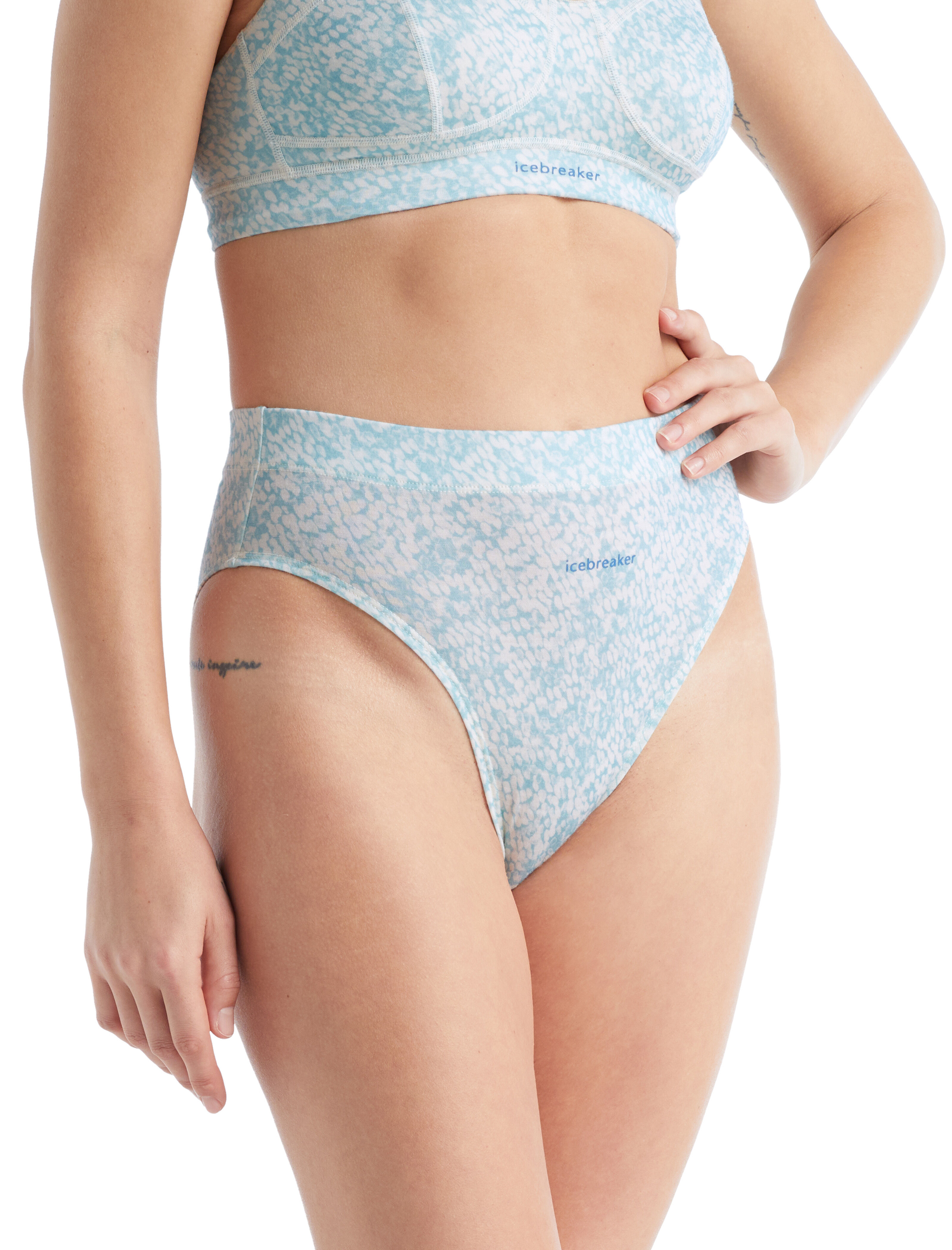 Queens High Cut Brief Icebreaker AU