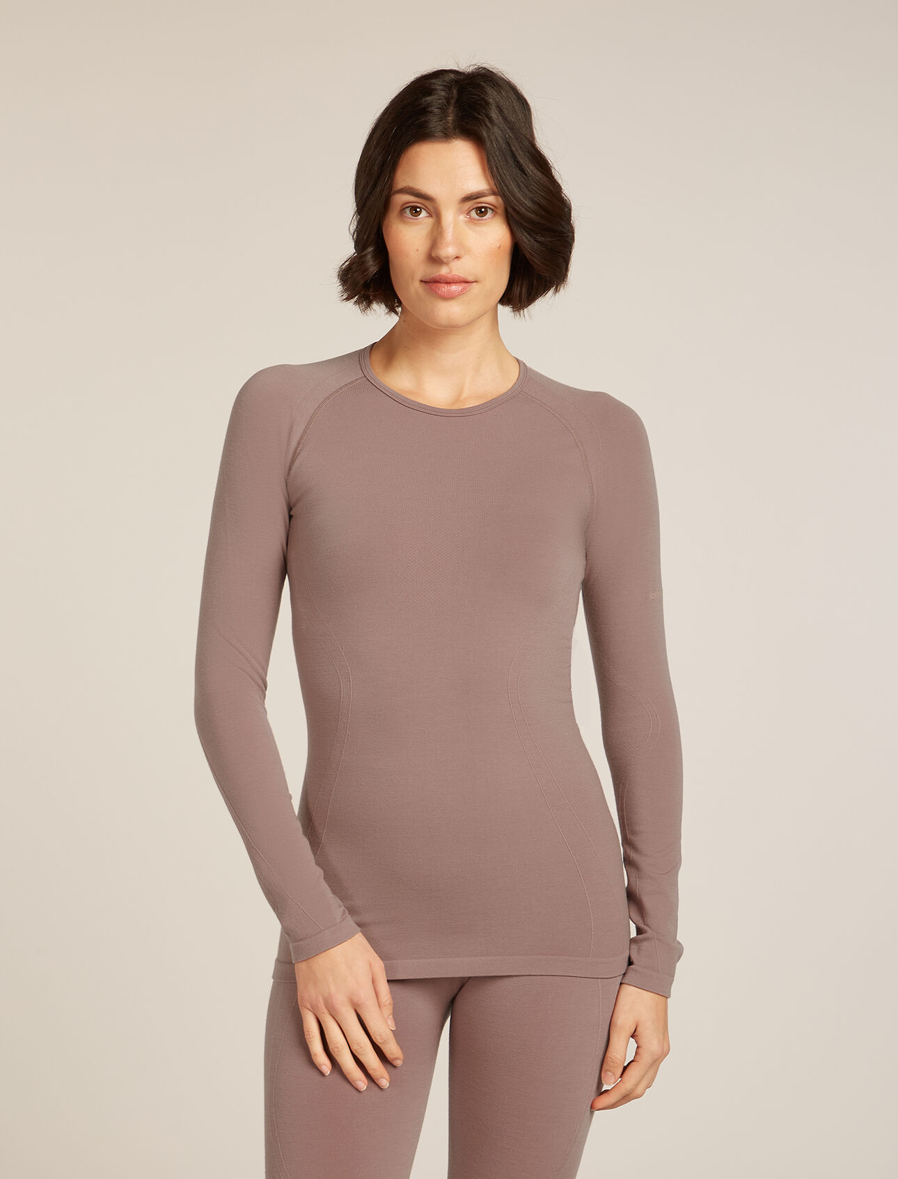 Merino Blend 260 ZoneKnit™ Seamless Long Sleeve Crew Thermal Top