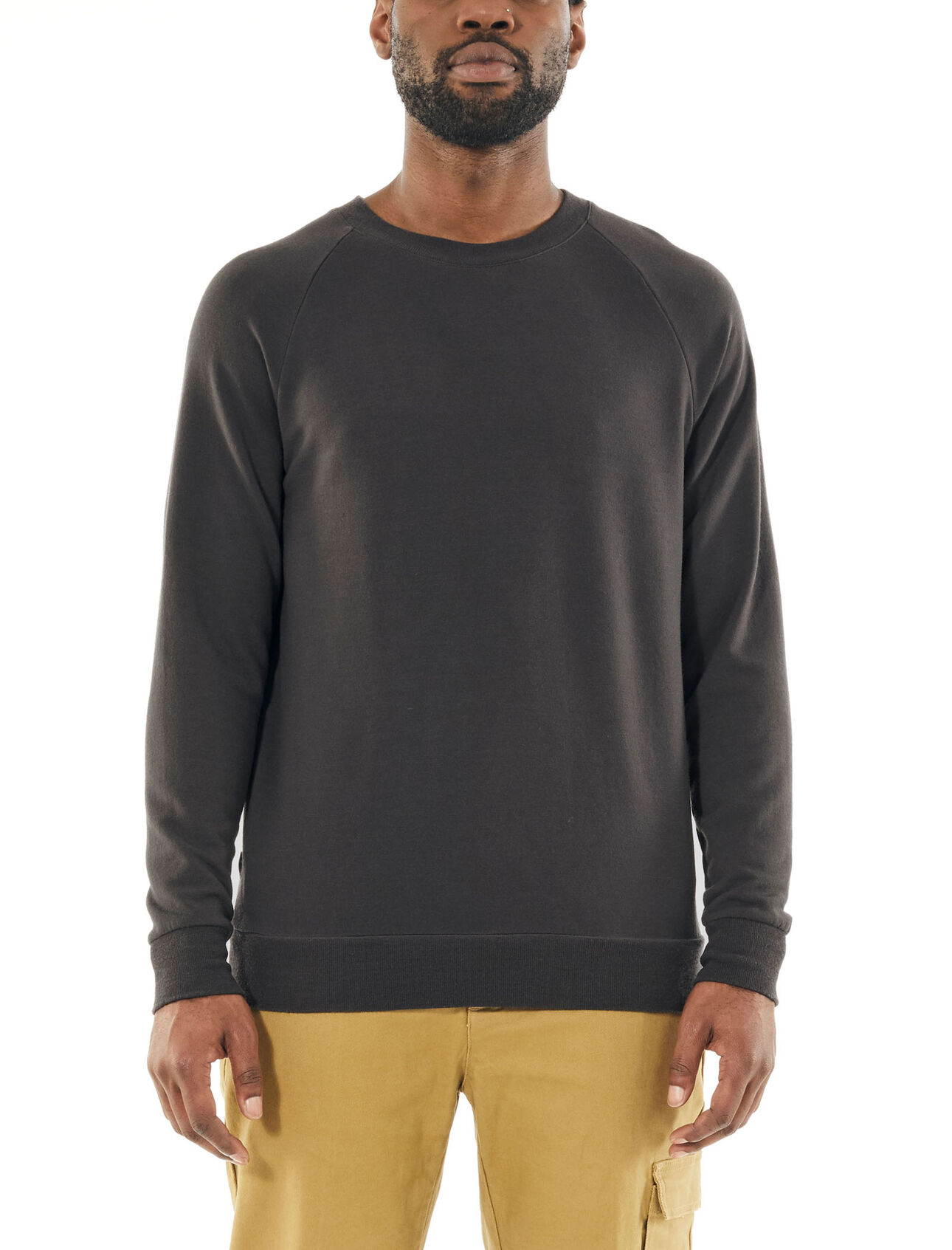 Merino Nature Dye Helliers Long Sleeve Crewe Sweatshirt