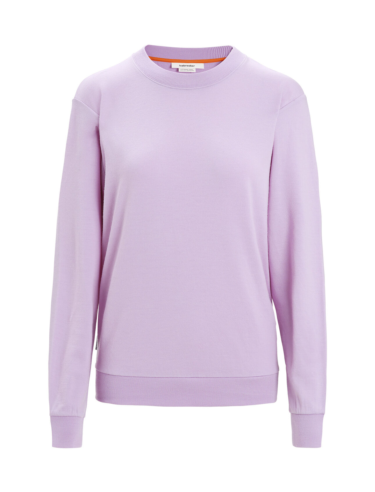 Dames Crush sweatshirt met lange mouwen van merinowol Het Crush sweatshirt met lange mouwen heeft een strak en klassiek design waarmee je fantastisch kunt layeren. Het sweatshirt biedt een alledaags comfort en een casual pasvorm. 