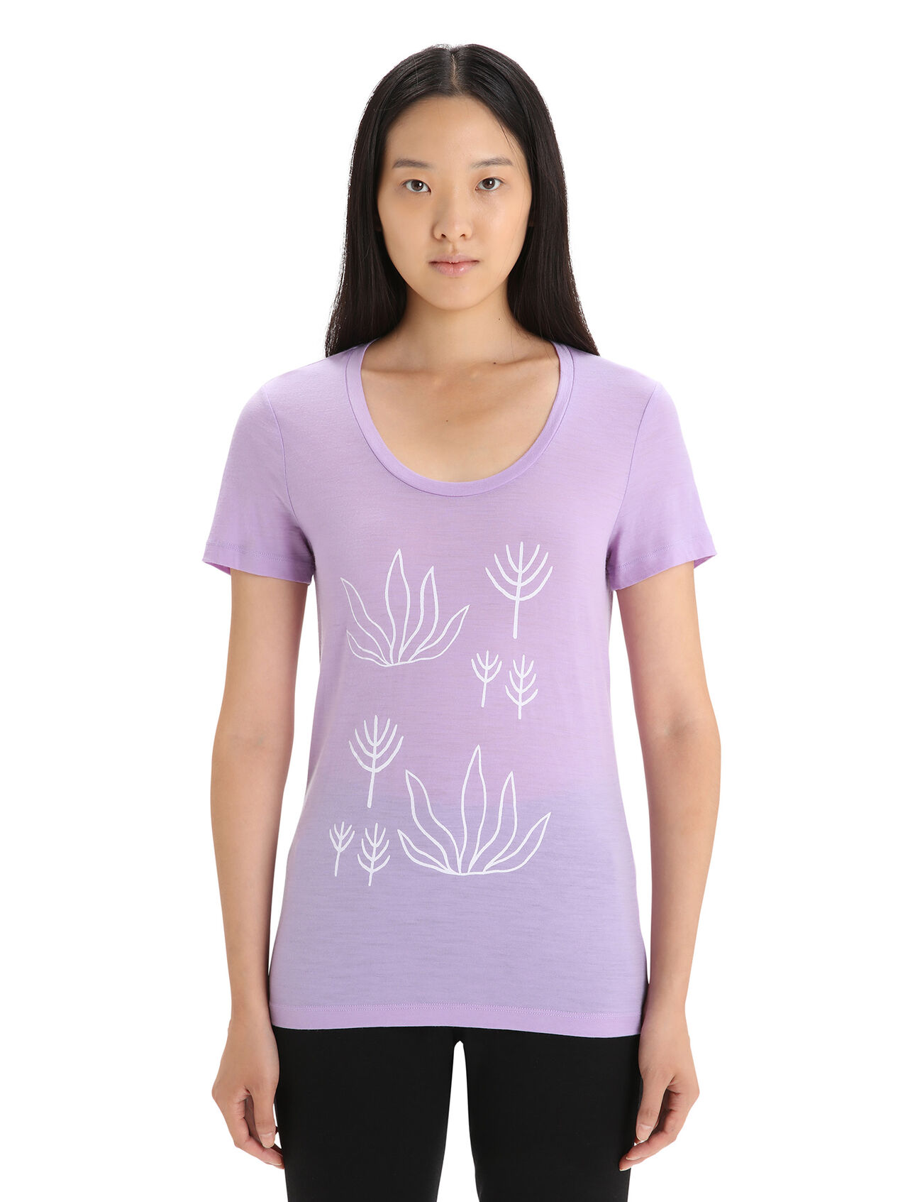 Womens Merino Tech Lite II Short Sleeve Scoop T-Shirt Fresh Growth Our versatile tech tee that provides comfort, breathability and natural odour-resistance for any adventure you can think of, the Tech Lite II Short Sleeve Scoop Tee Fresh Growth features 100% merino for all-natural performance. The original graphic artwork by Mark Conlan draws inspiration from the first green shoots that signal spring is here.