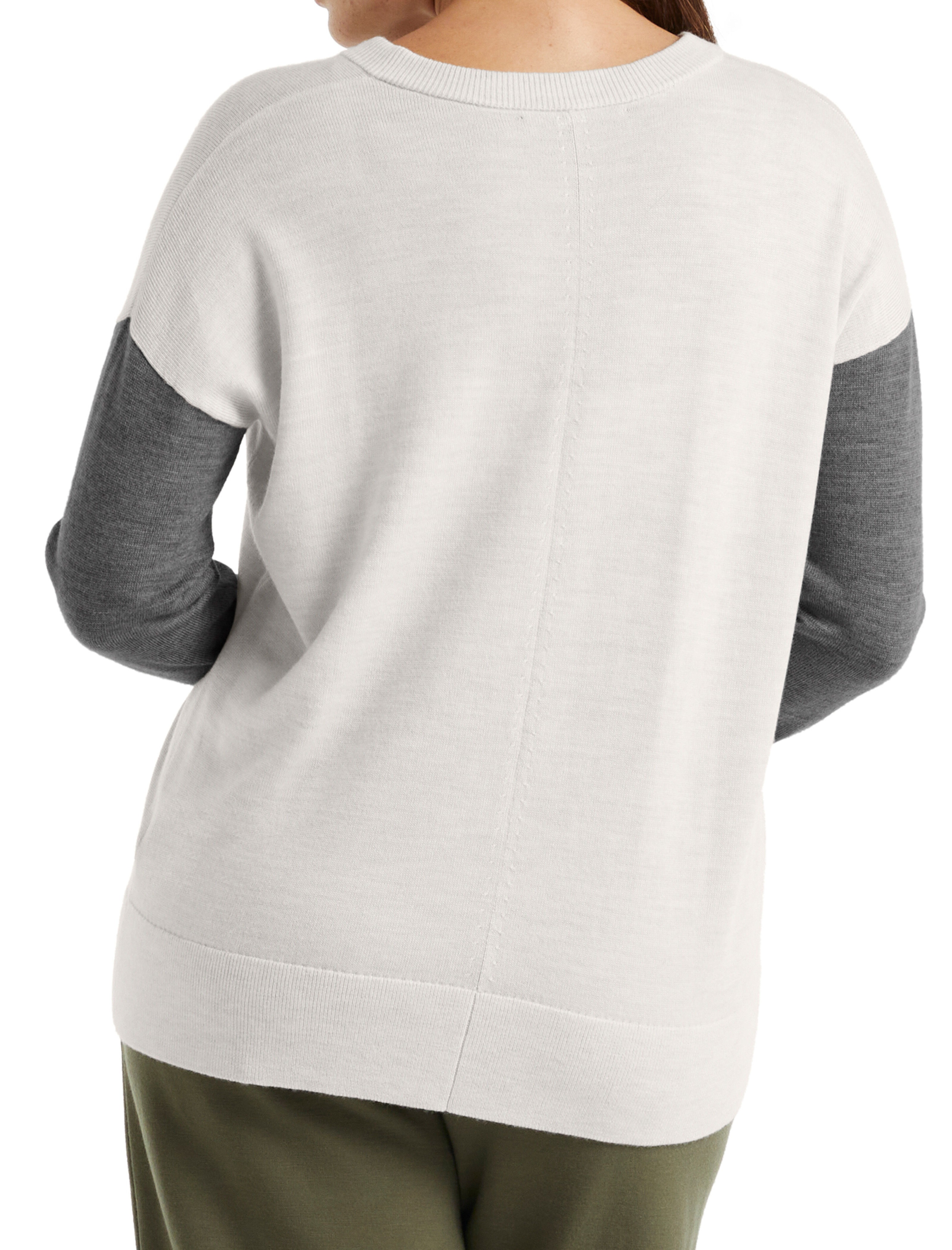 Merino Shearer V Neck Sweater Icebreaker CA