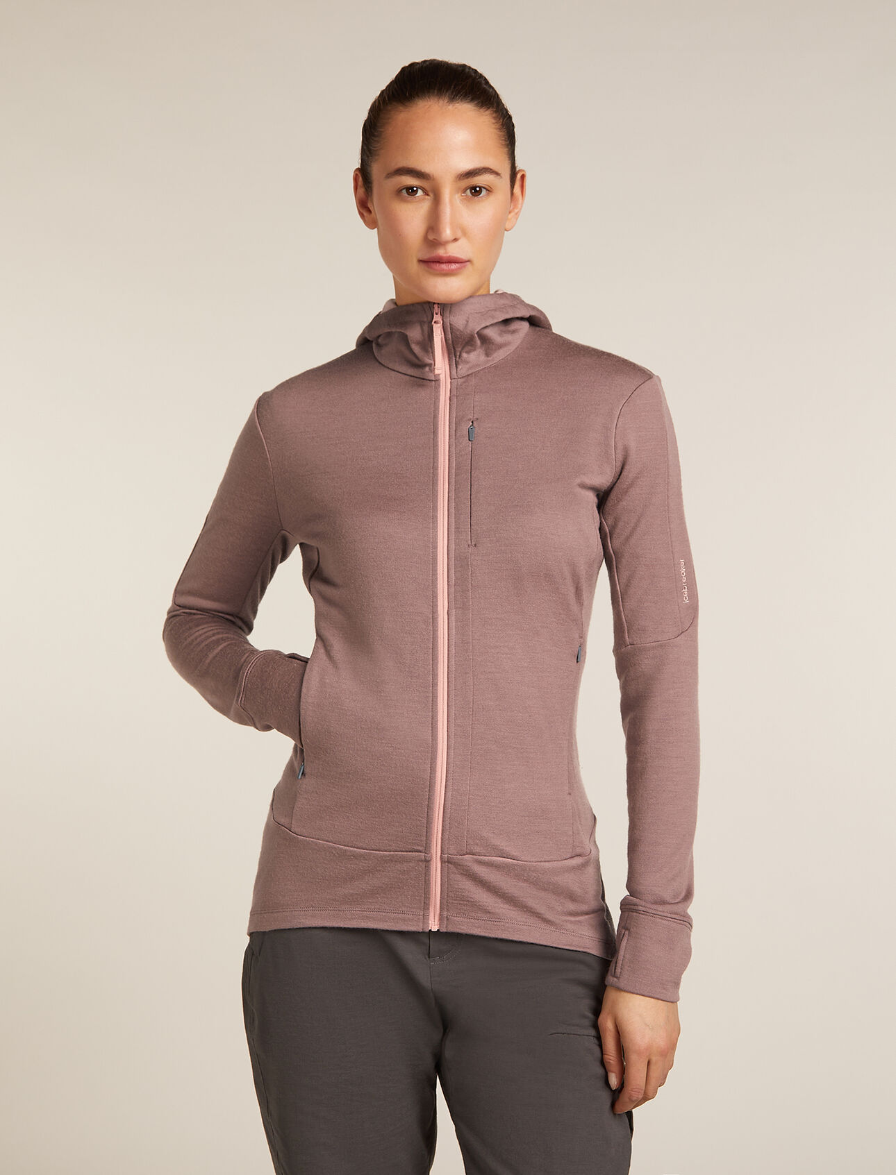 Merino 260 Quantum Long Sleeve Zip Hoodie