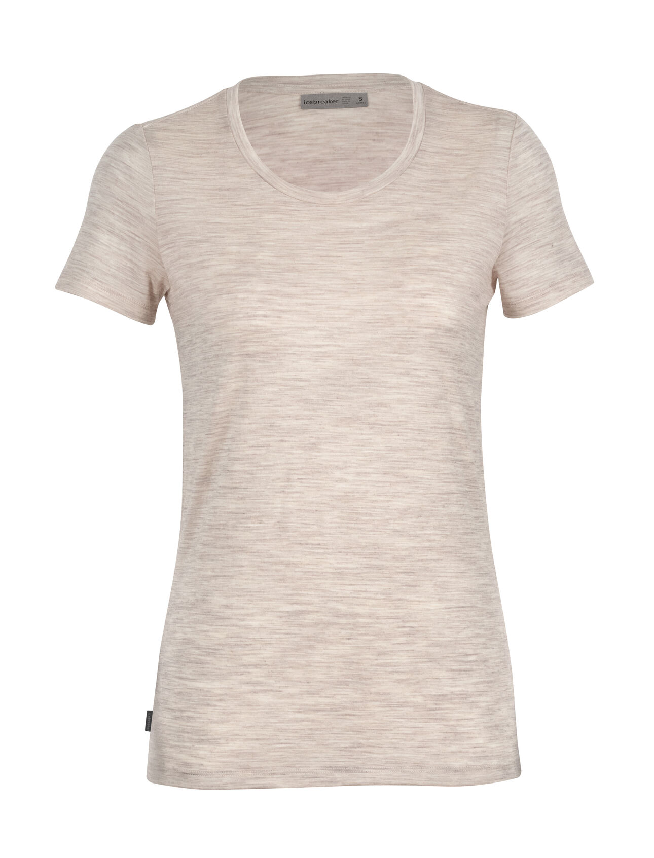 Tech Lite T-shirt met korte mouwen en lage ronde hals