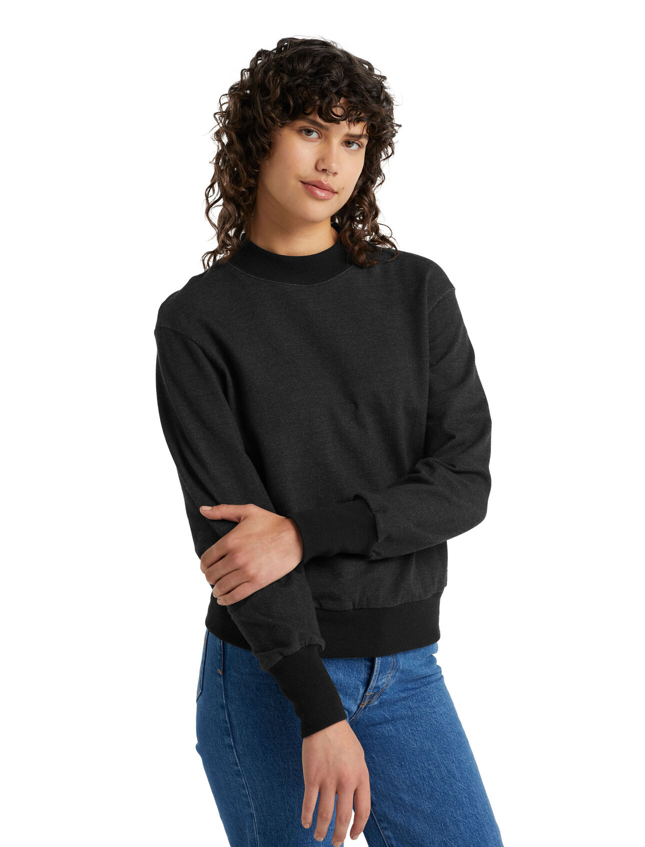 Merino Central Long Sleeve Sweatshirt