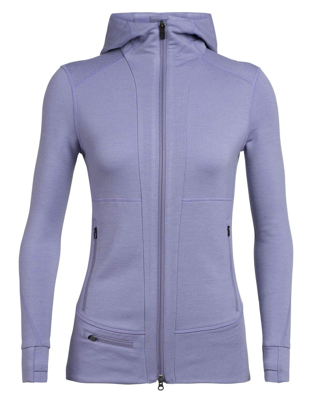 Quantum Ii Long Sleeve Zip Hood Icebreaker Eu