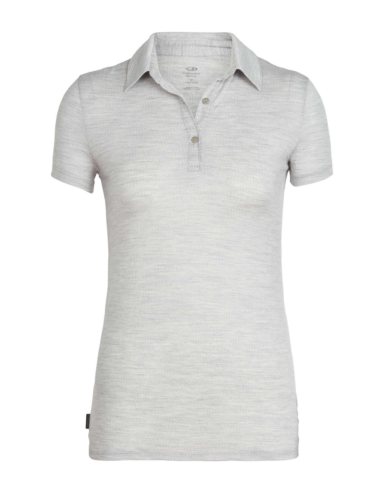 Womens Merino Tech Lite Short Sleeve Polo Top Icebreaker