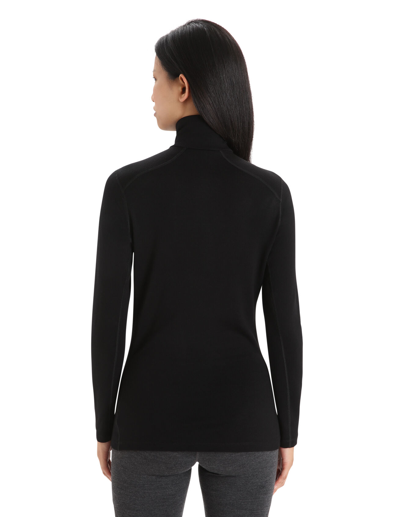 Women S Merino 260 Tech Long Sleeve Half Zip Icebreaker I wear these 260 leggings under my ski trousers (which are the stretchy fitted kind) and. women s merino 260 tech long sleeve half zip thermal top