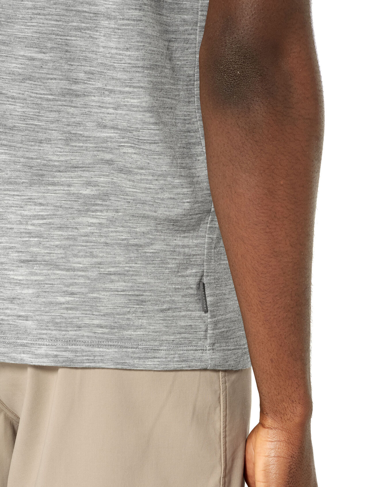 Merino Tech Lite Short Sleeve Crewe T Shirt Icebreaker Wordmark Icebreaker Eu