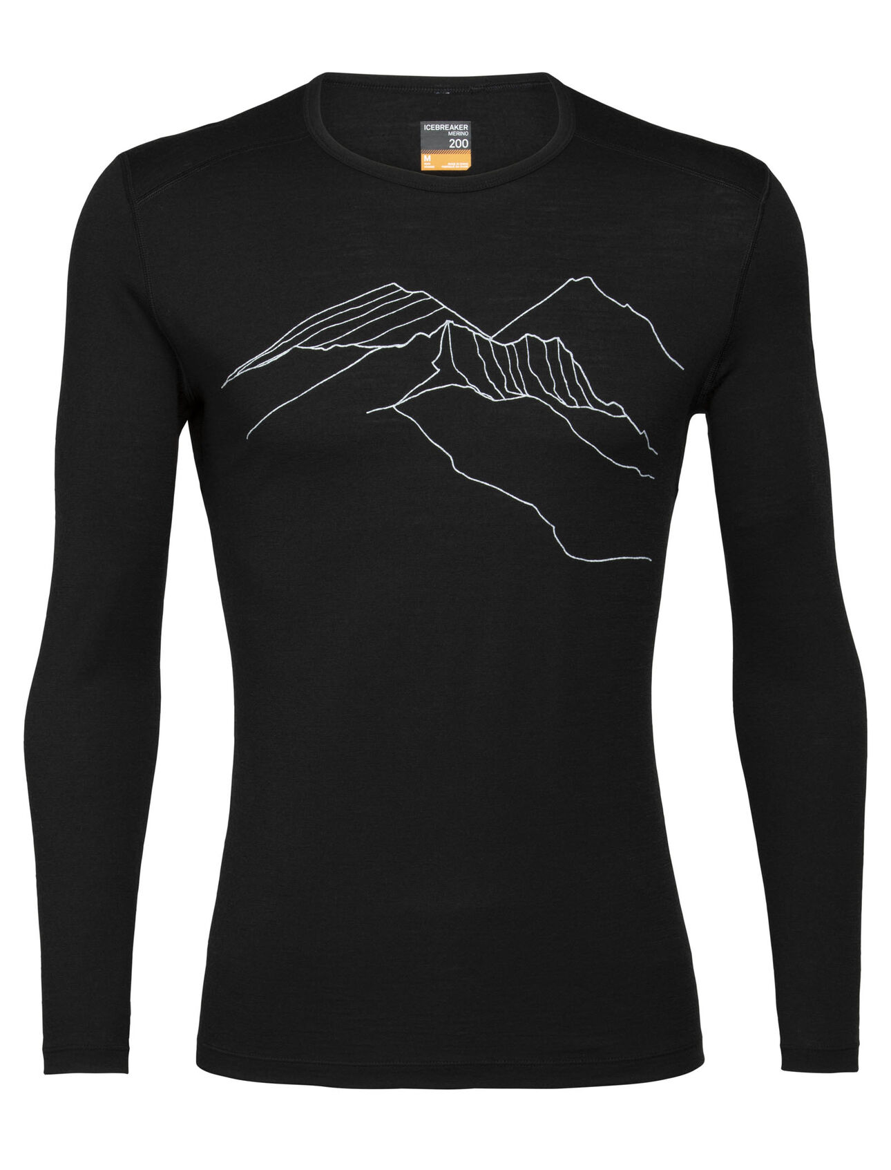 Merino 200 Oasis Long Sleeve Crewe Thermal Top The Higher We Go