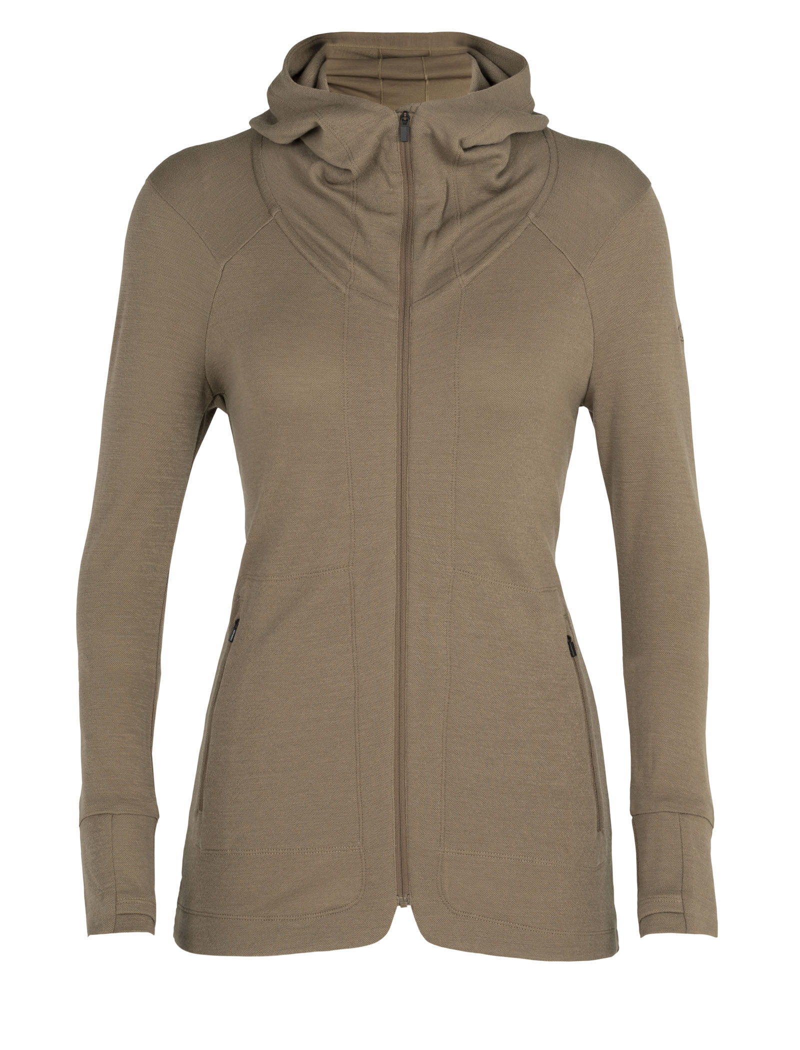 Merino Away II Long Sleeve Zip Hood Jacket Icebreaker CA