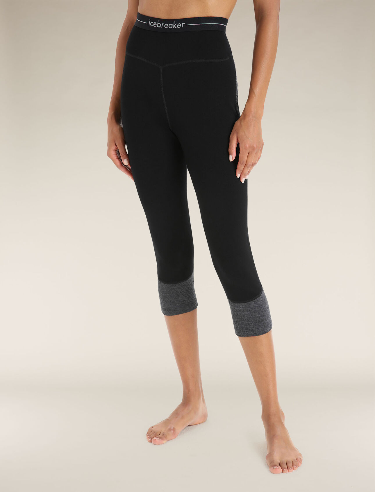 Women's Merino Wool Capris - Lightweight Leggings - Free Shipping