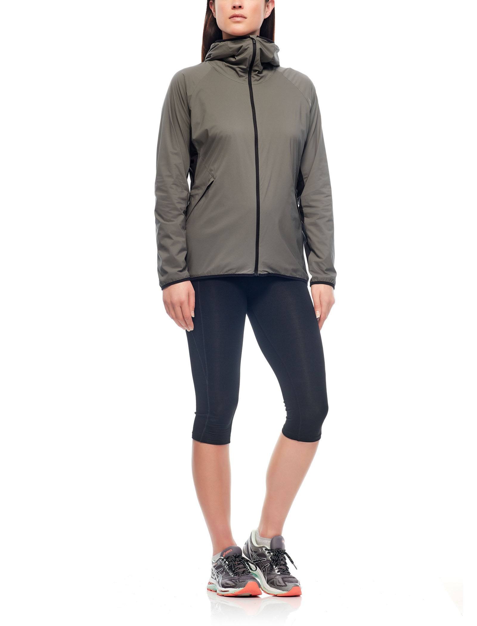 Icebreaker coriolis outlet hooded windbreaker