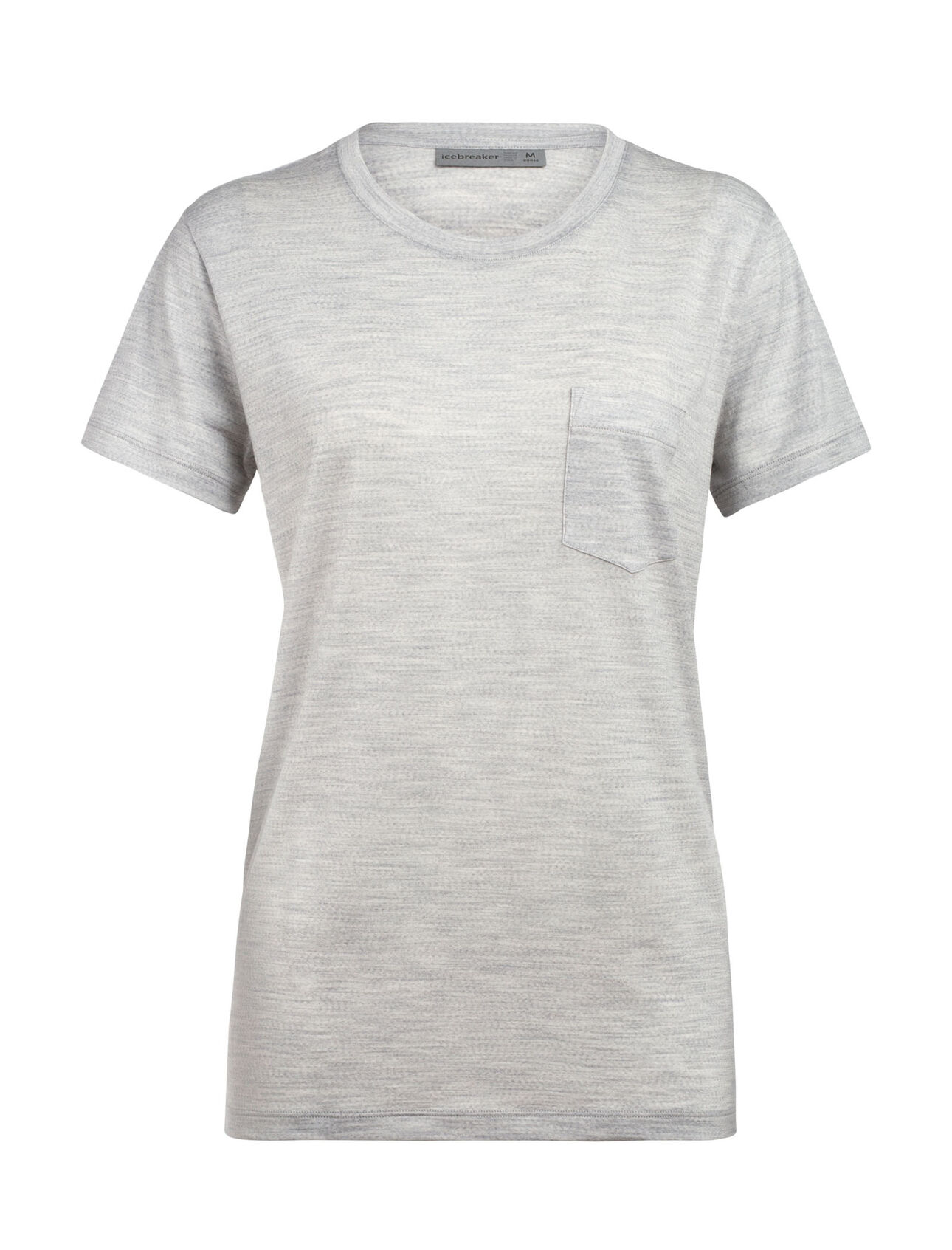 Merino Ravyn Short Sleeve Pocket Crewe T Shirt Icebreaker