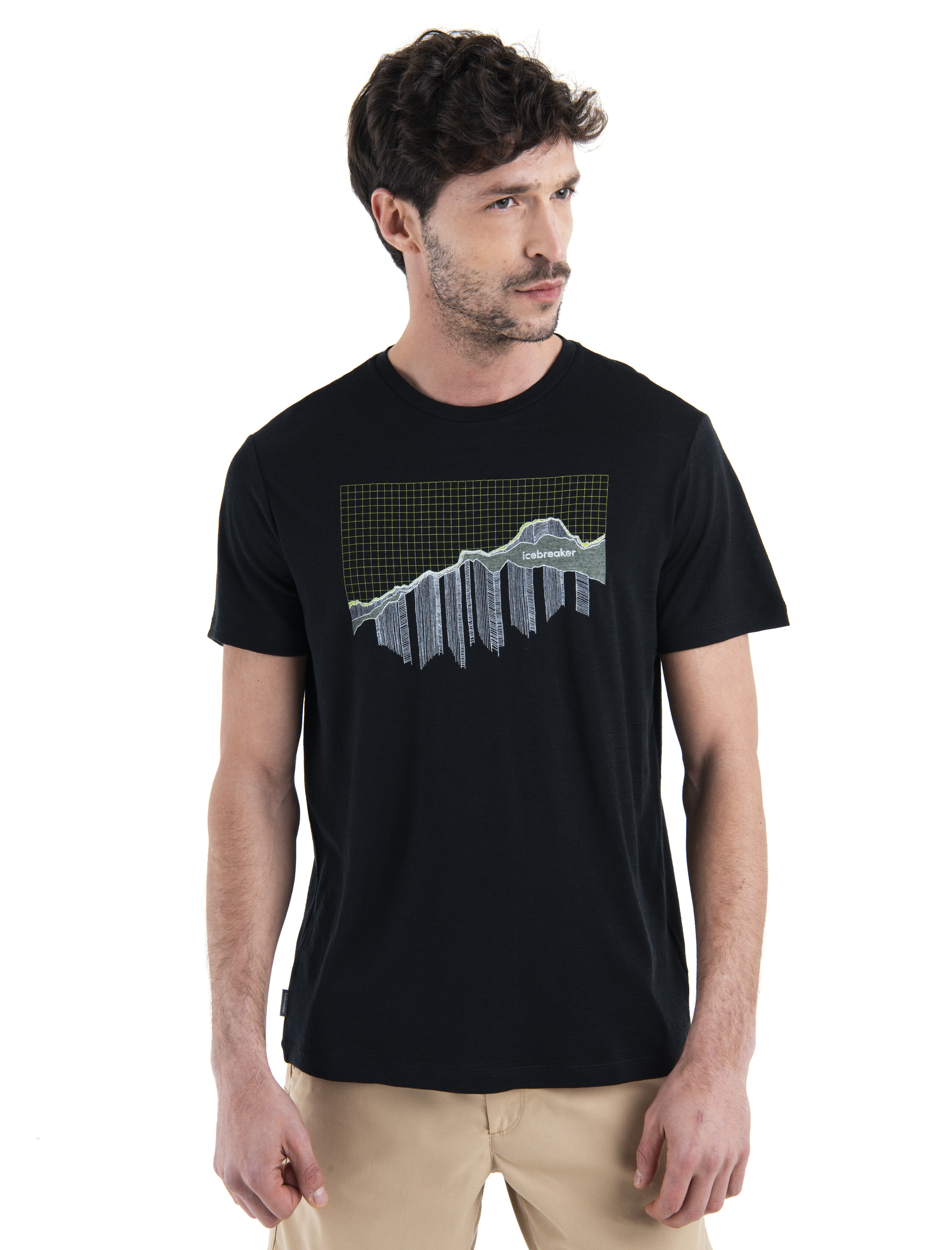 Men s Merino 150 Tech Lite III T Shirt Pinnacle Grid