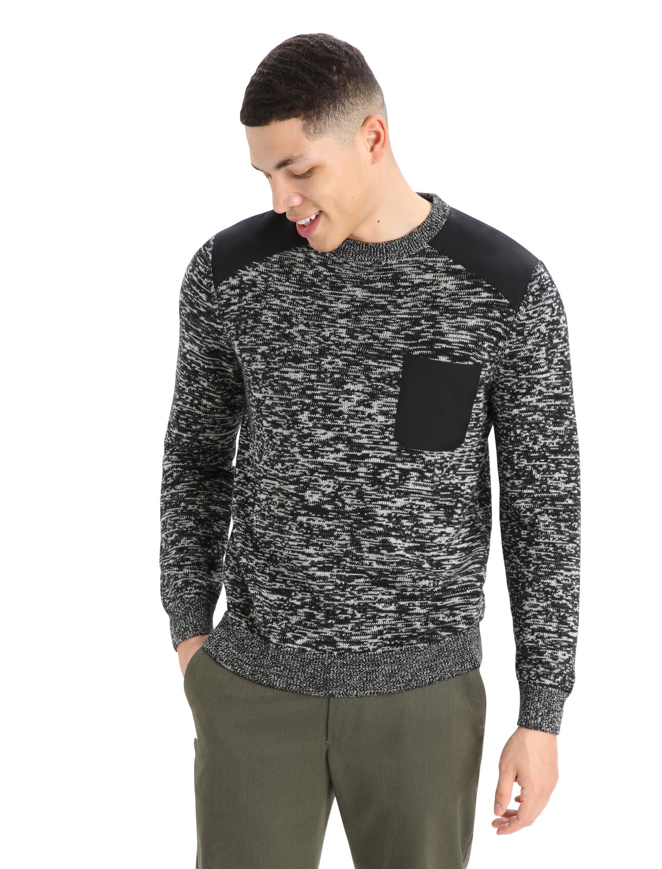Merino Barein Crewe Sweater