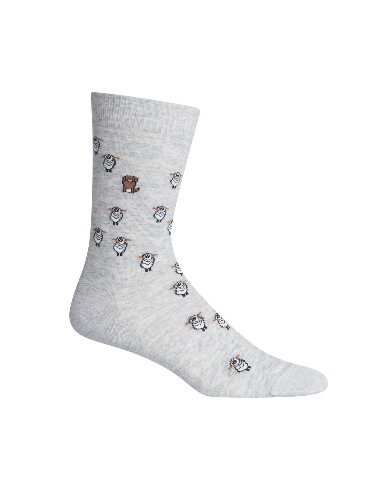 Chaussettes Vie quotidienne Lifestyle Fine Gauge Crew Sheep Herding en mérinos