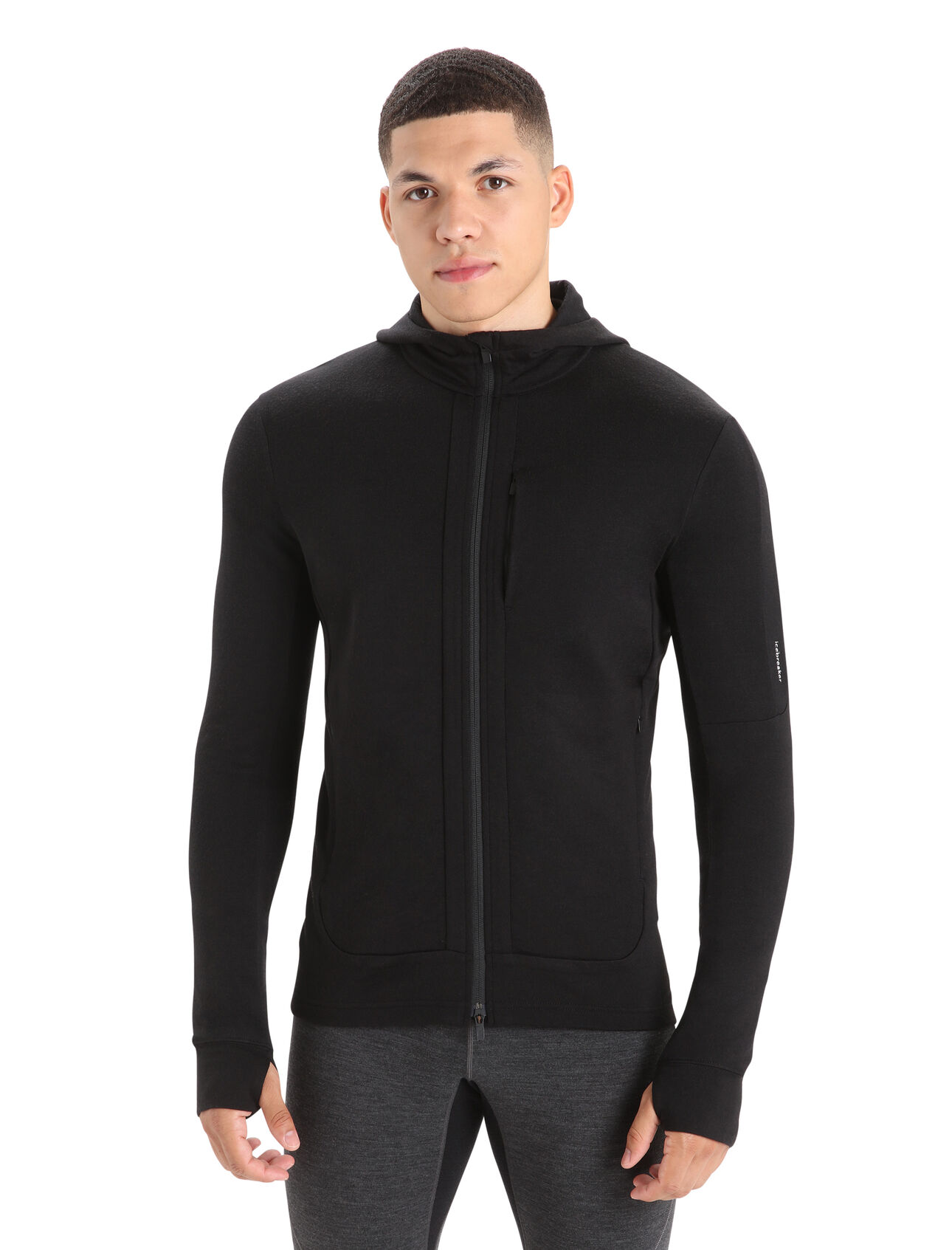 Men's Merino Quantum III Long Sleeve Zip Hoodie