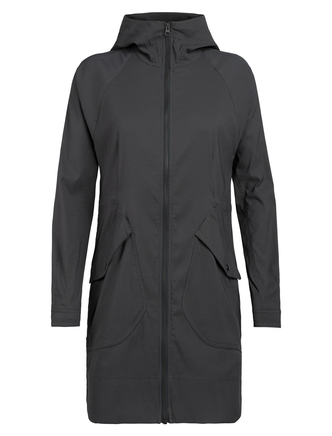 Merino Briar Hooded Zip Parka