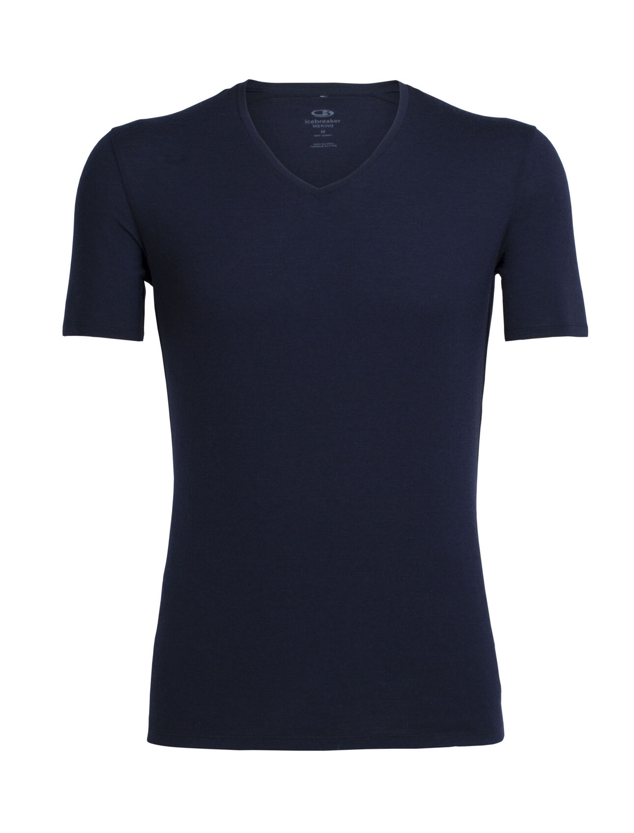 Merino Anatomica T-Shirt mit V-Ausschnitt