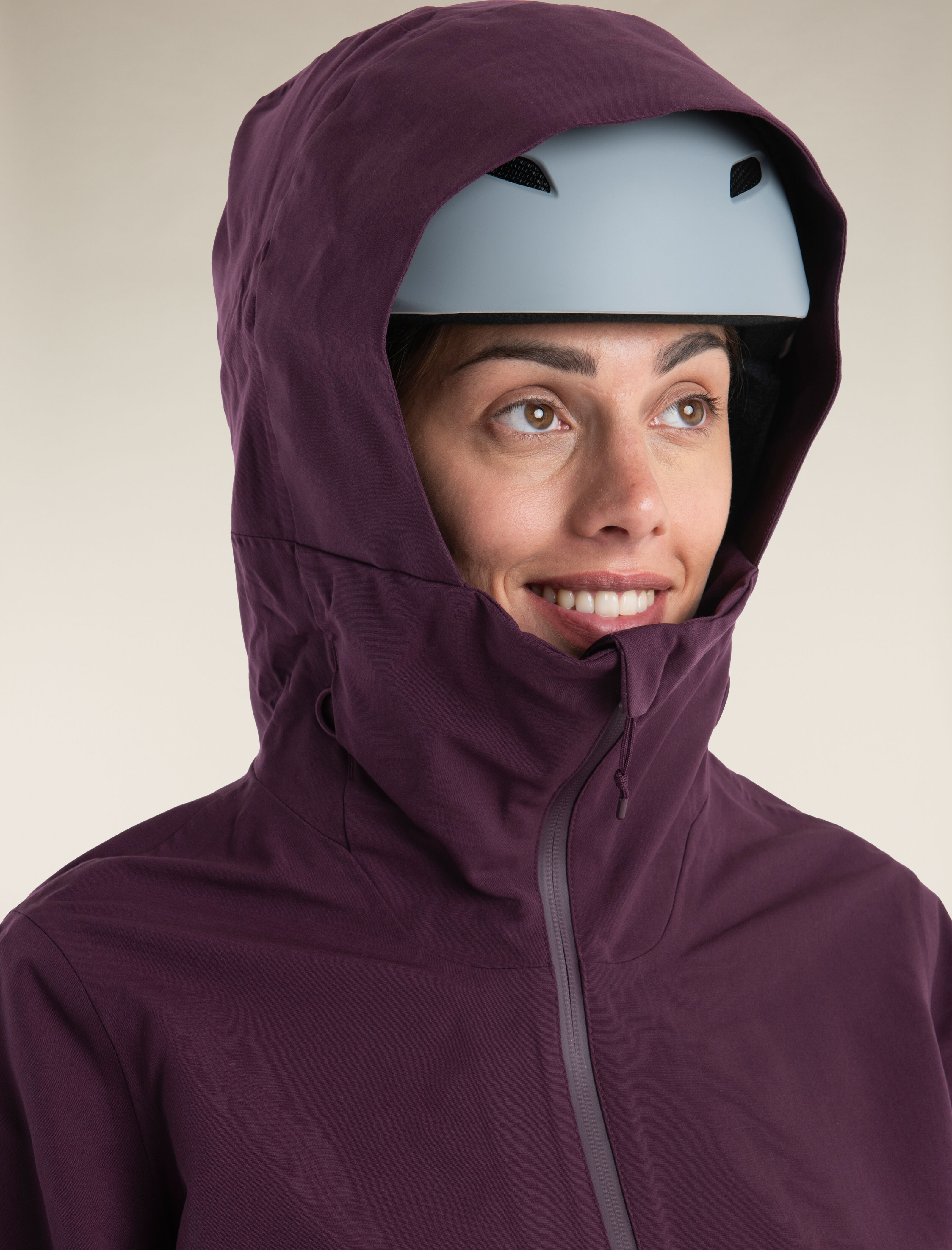 Women s Merino Shell Peak Hooded Jacket