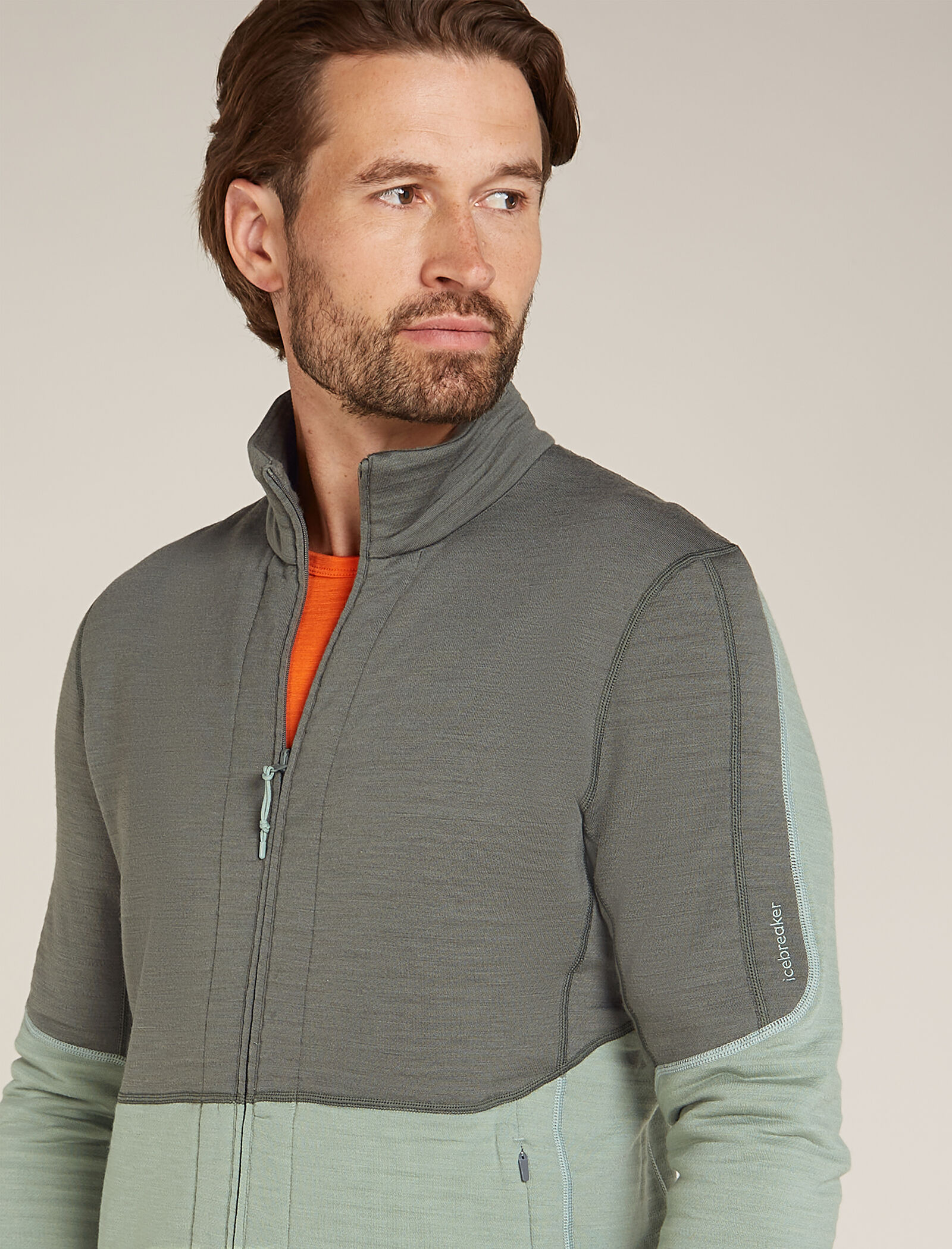 Men s Merino 400 RealFleece Descender Long Sleeve Zip