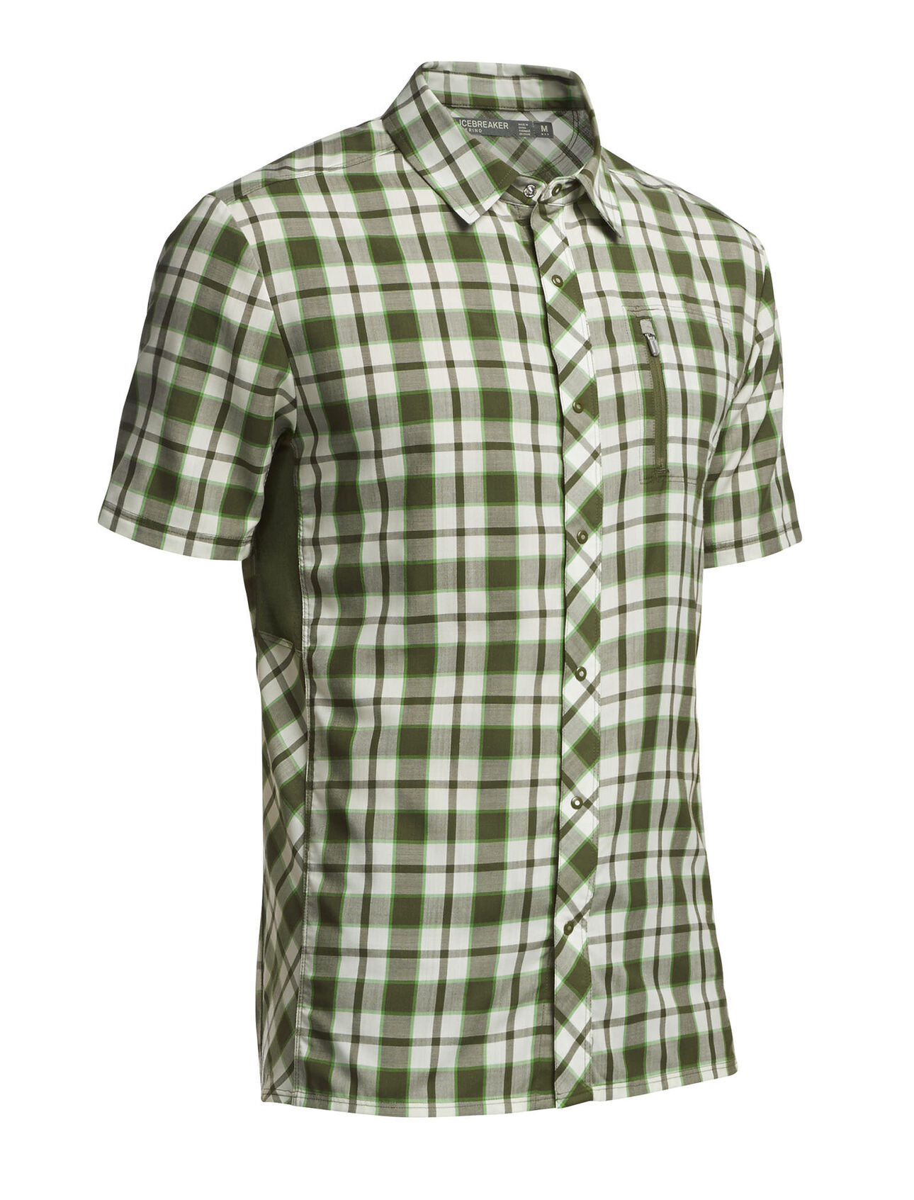 Compass Short Sleeve Shirt Plaid