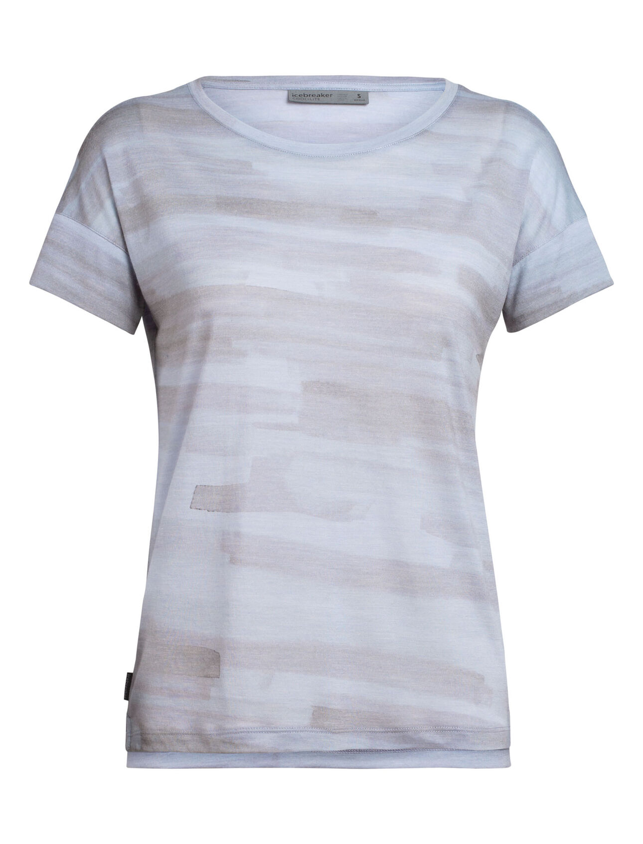 Cool-Lite™美丽诺羊毛Via短袖低圆领T恤