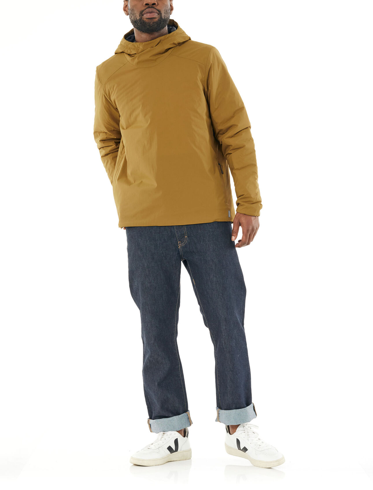 westerly long sleeve hooded pullover