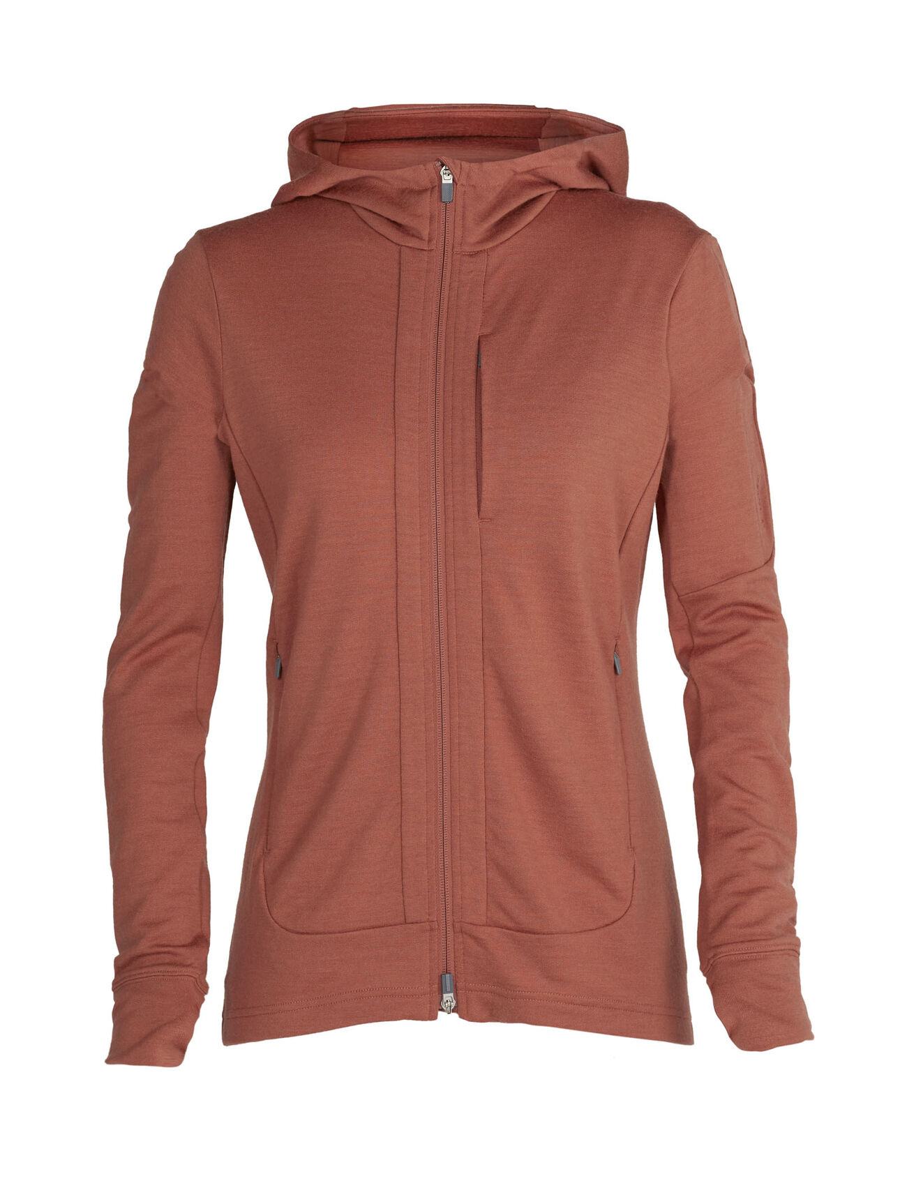 Merino Quantum III Long Sleeve Zip Hoodie