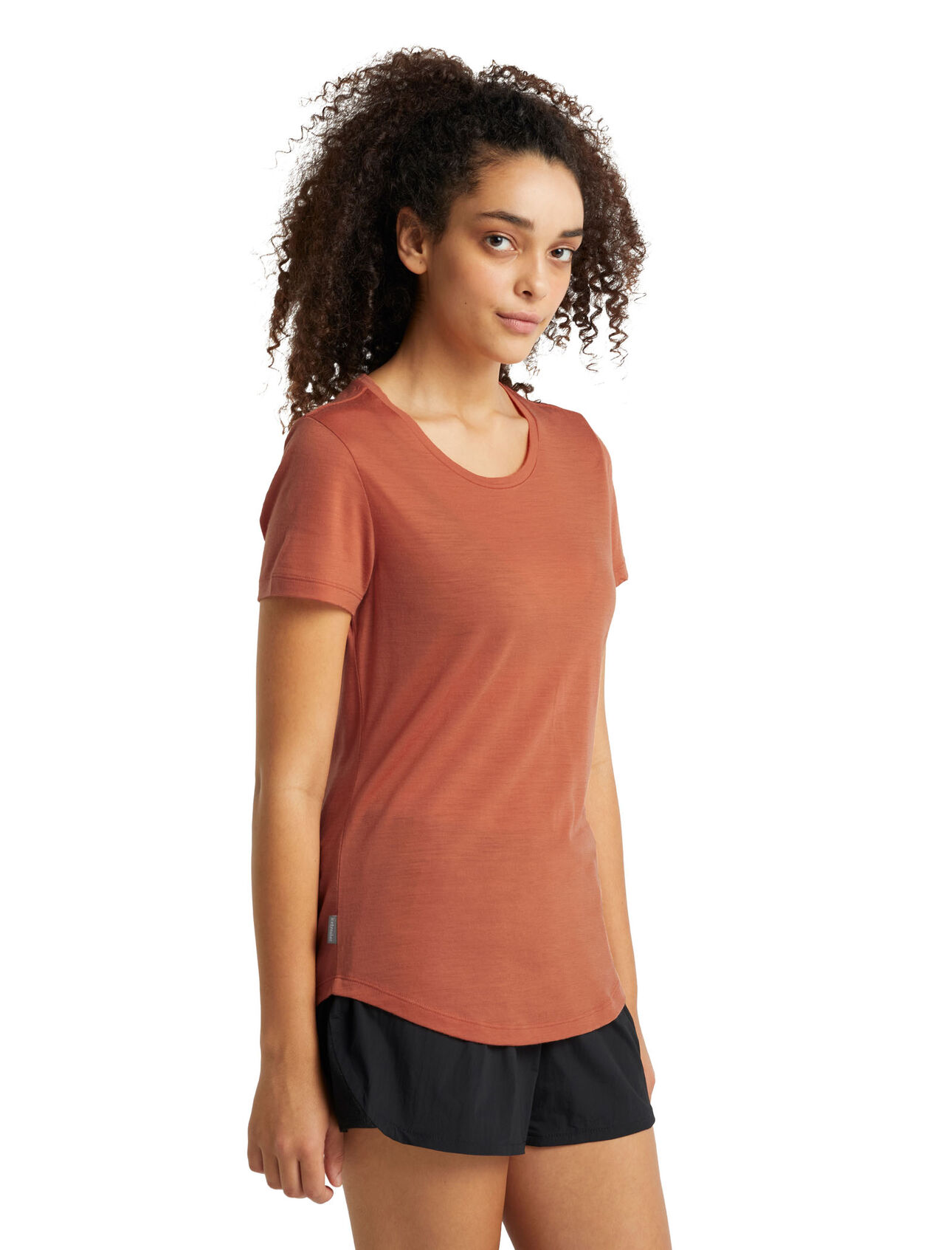 Cool-Lite™ Merino Sphere Short Sleeve Low Crewe T-Shirt