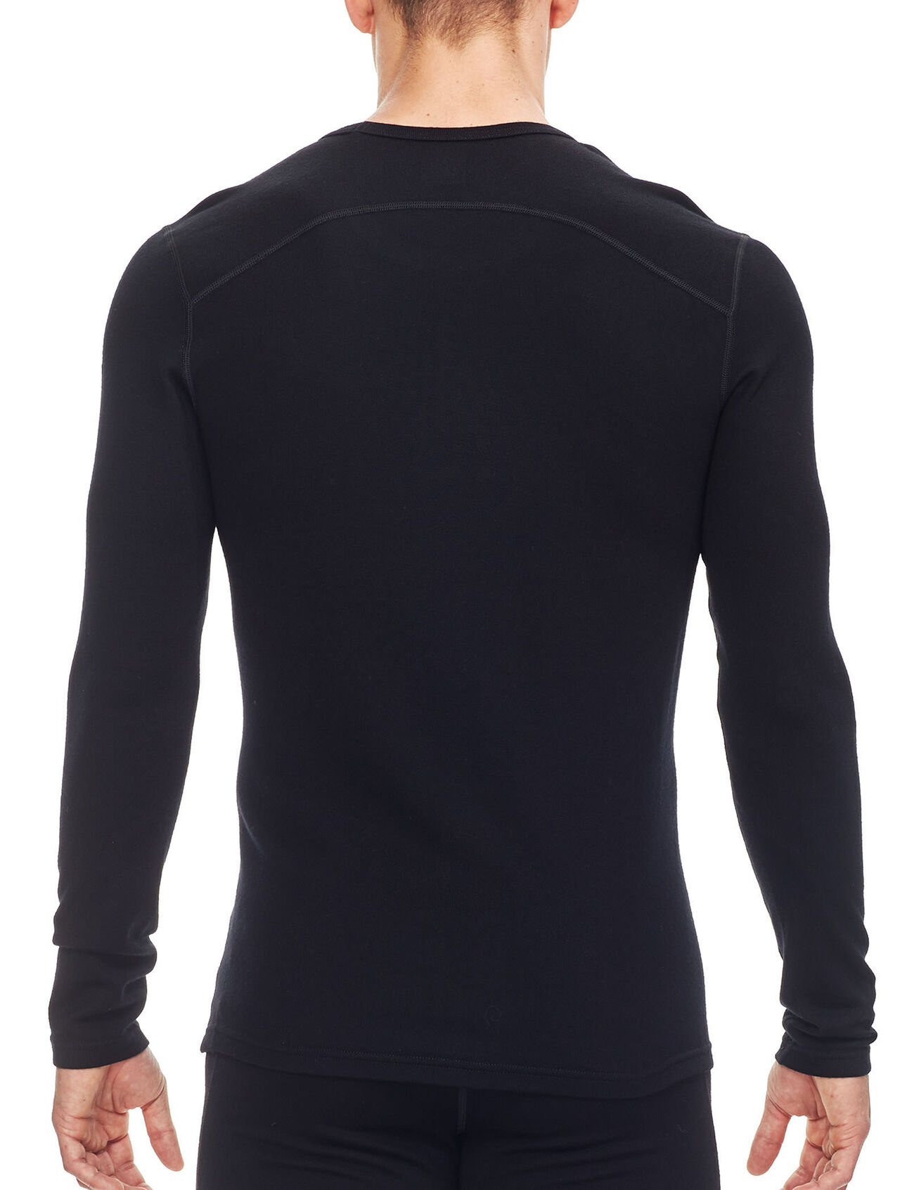 Men S Merino Tech Top Long Sleeve Crewe Icebreaker Heavyweight for cold weather, the merino wool and lycra blend is built to perform on the mountain. men s tech top long sleeve crewe