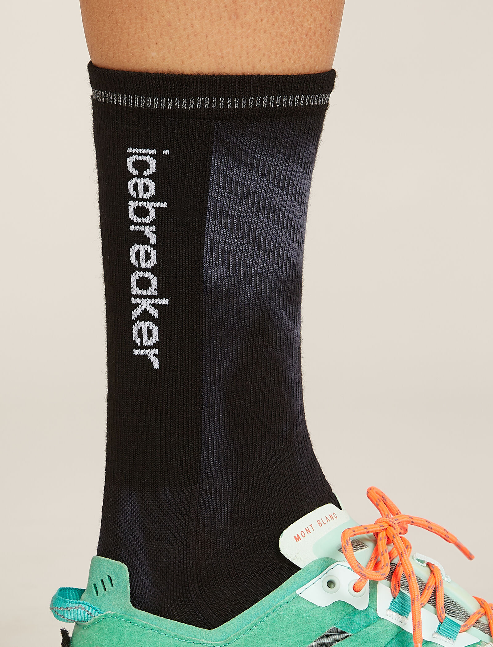 Women s Merino Blend Run Ultralight Crew Socks Cloud Dye