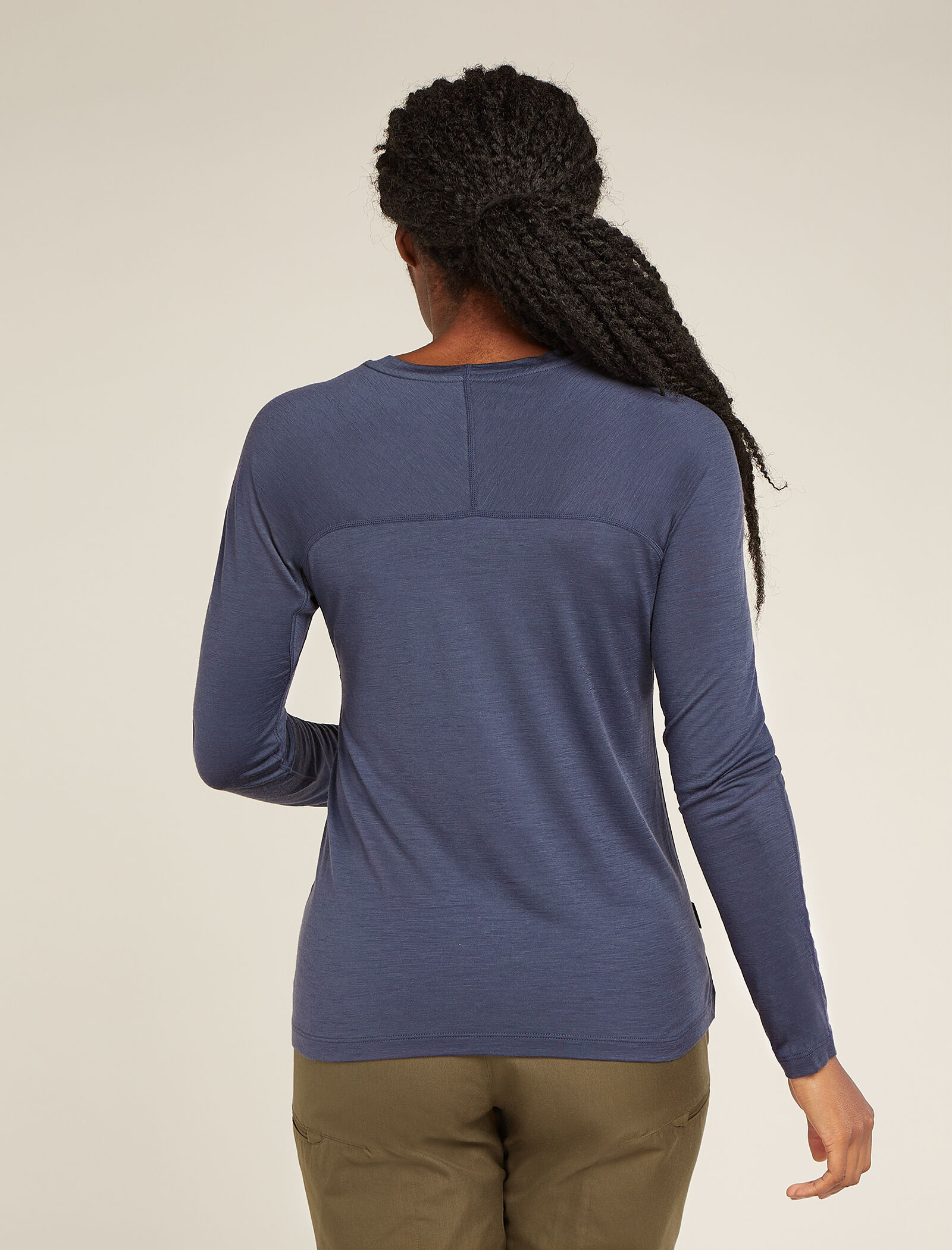 150 MerinoFine Ace Long Sleeve T Shirt Femme