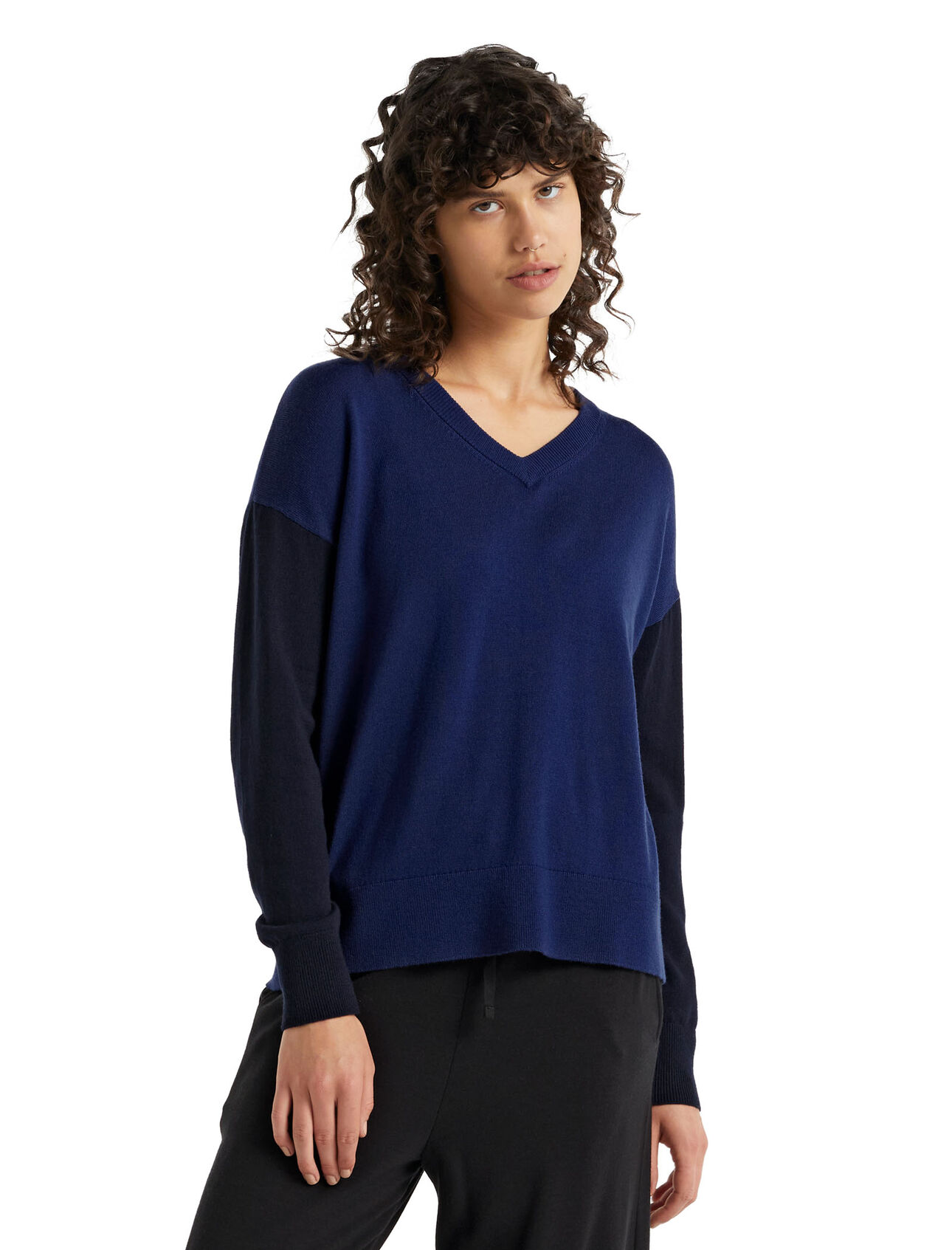 Merino Shearer V Neck Sweater