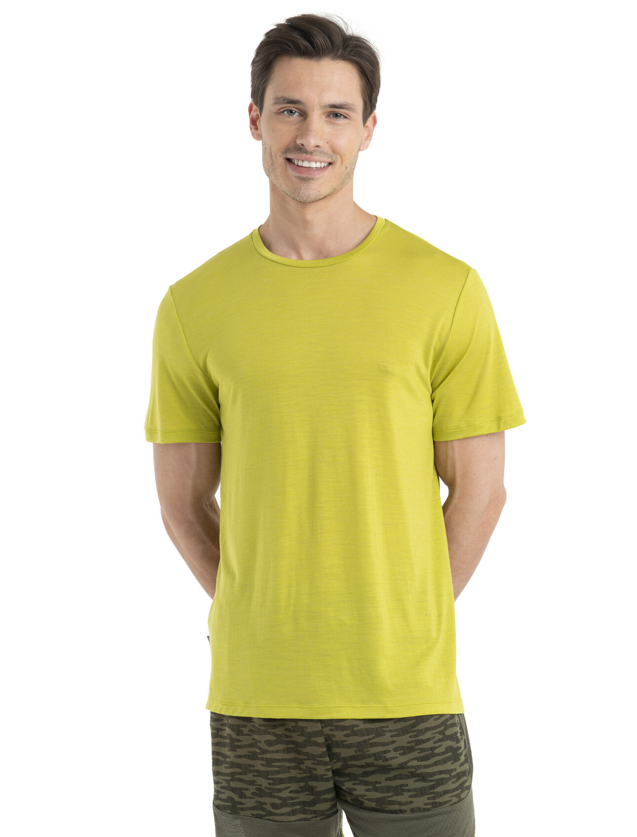 Merino Sphere II T-Shirt Herren Ein weiches Merinomix T-Shirt aus unserem leichtgewichtigen Cool-Lite™ Jersey, das kurzärmlige Sphere II T-Shirt bietet natürliche Atmungsaktivität, Geruchshemmung und Komfort. 