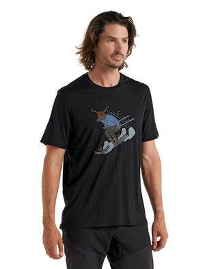 美丽诺羊毛Tech Lite II 短袖T恤（Ski Rider）