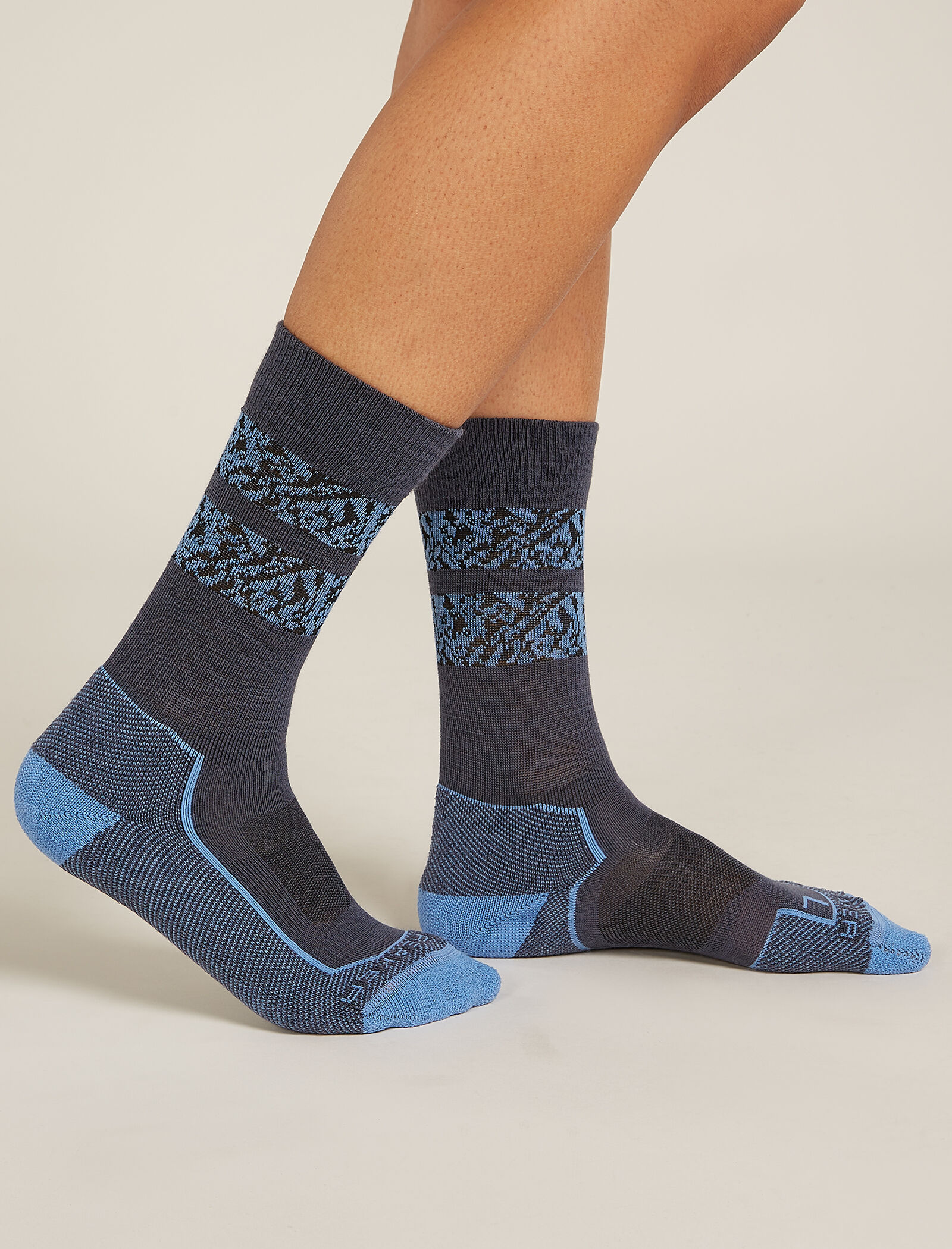 Merino Hike+ Light Socken Crew Natural Summit - Icebreaker (EU)