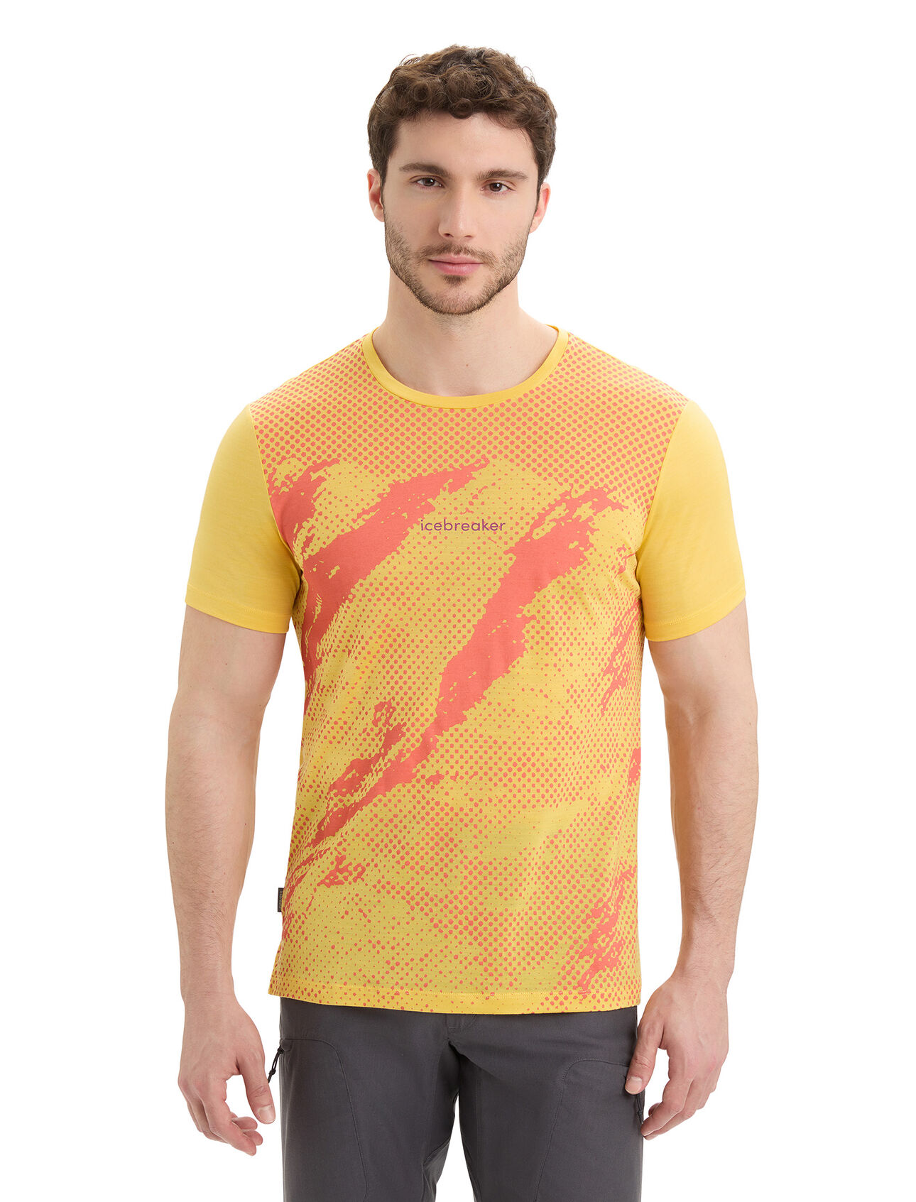 Mens Merino Sphere II Short Sleeve T-Shirt Trail A soft merino-blend tee made with our lightweight Cool-Lite™ jersey fabric, the Sphere II Short Sleeve Tee Trail provides breathability, odour resistance and comfort.