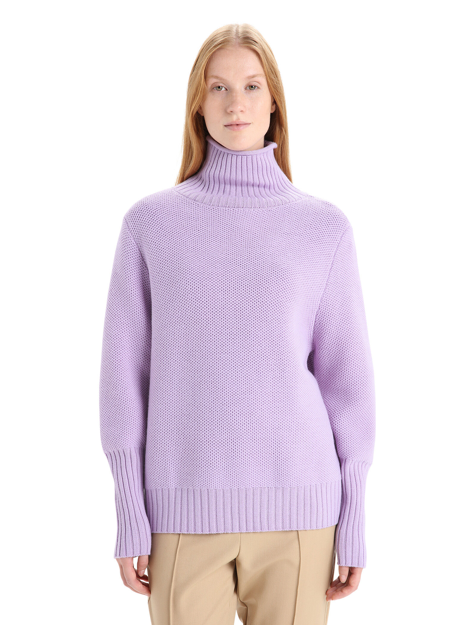 Merino Seevista Funnel Neck Sweater Icebreaker NZ