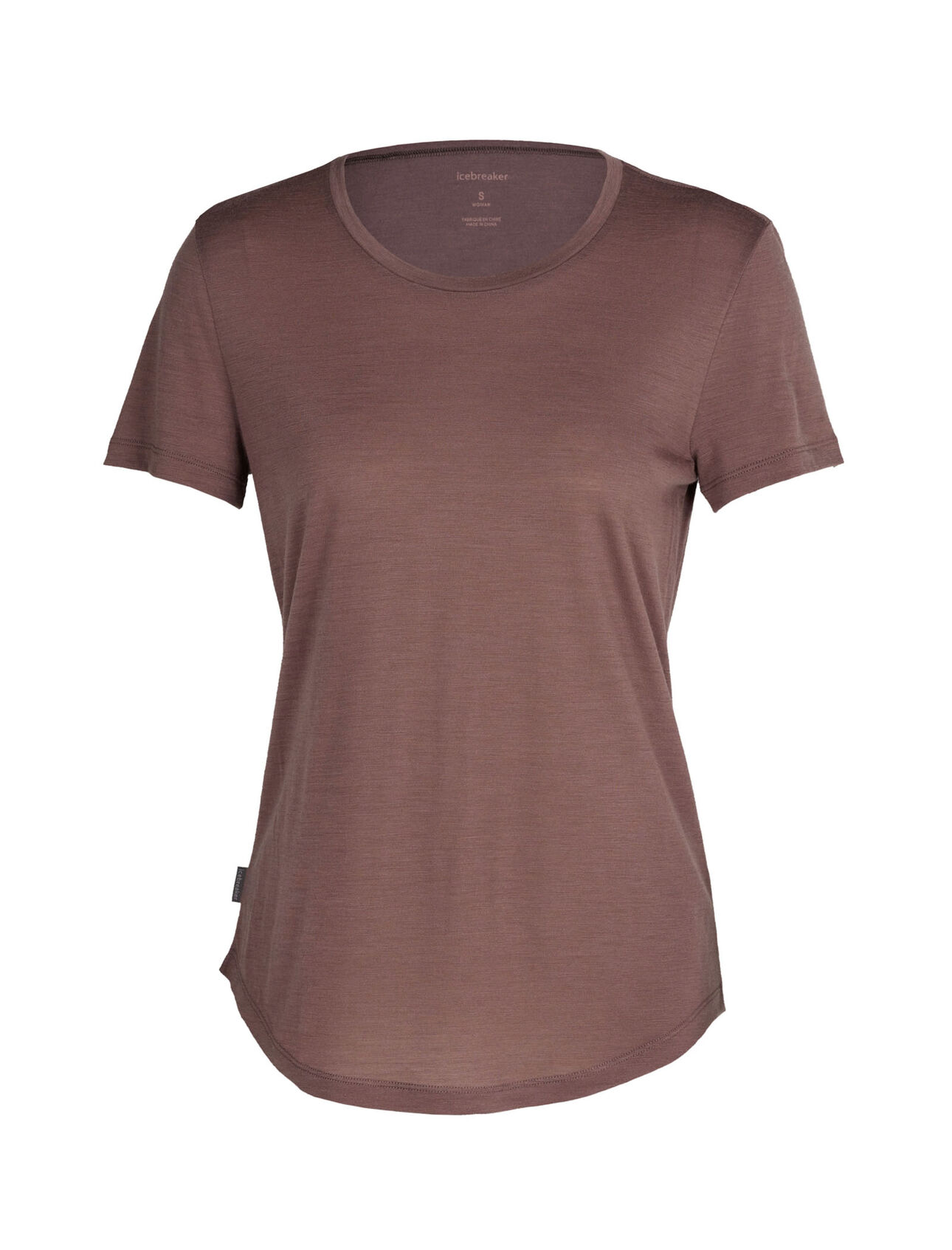 Cool-Lite™ Merino Sphere kurzärmliges T-Shirt mit tiefem Rundhalsausschnitt