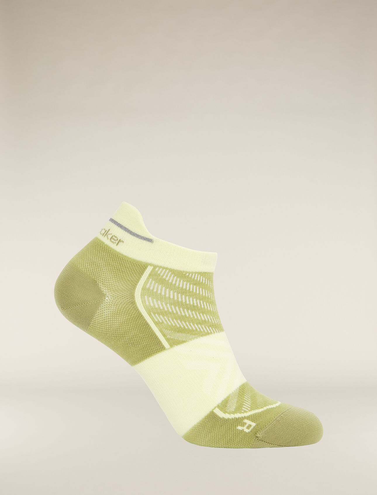 Womens Merino Run+ Ultralight Micro Socks Thin, ultralight running socks made with a technical merino wool blend and no-show height, the Merino Run+ Ultralight Micro is perfect for runs of any length. A reflective stripe on the back helps keep you visible in low-light conditions.