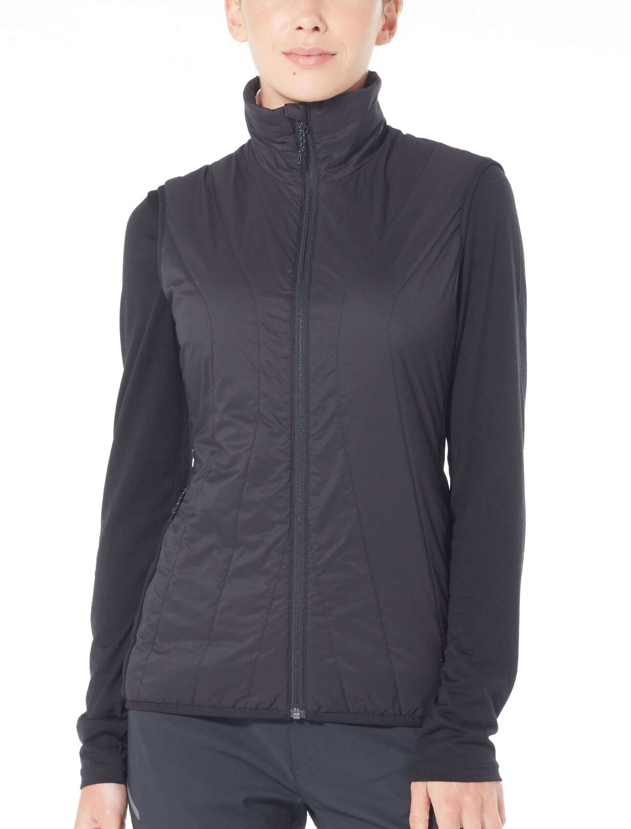 Womens Merinoloft Hyperia Lite Hybrid Vest Icebreaker