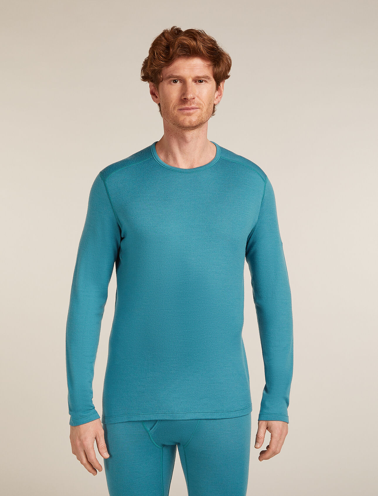Maglia termica con girocollo e maniche lunghe in lana merino 260 Tech